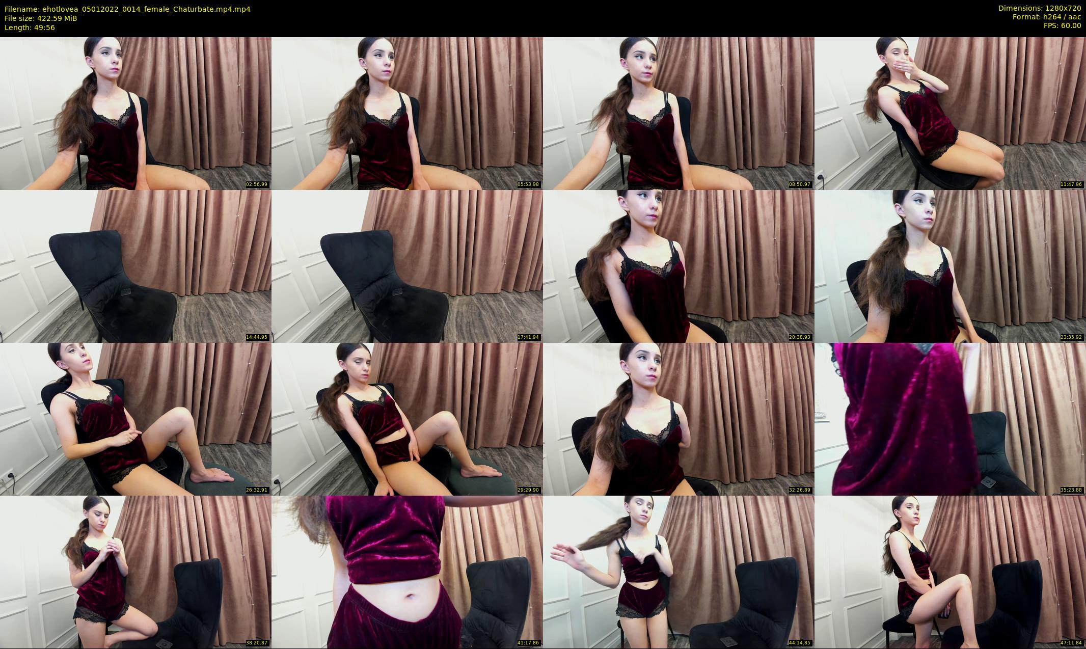 ehotlovea — 50 minute Chaturbate female cam show recording, 720p, Jan 5, 2022