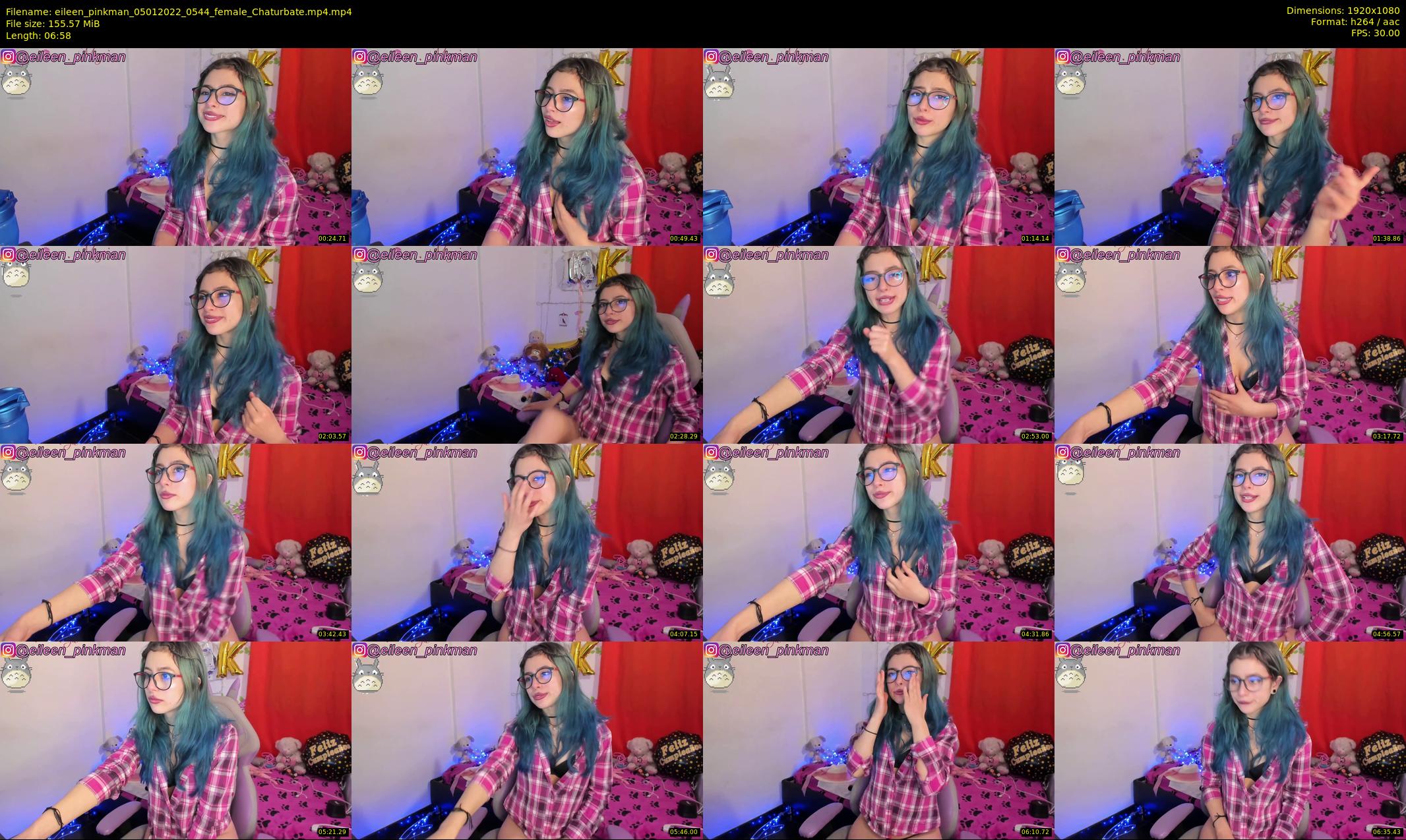 eileen_pinkman — 7 minute Chaturbate female cam show recording, 1080p, Jan 5, 2022