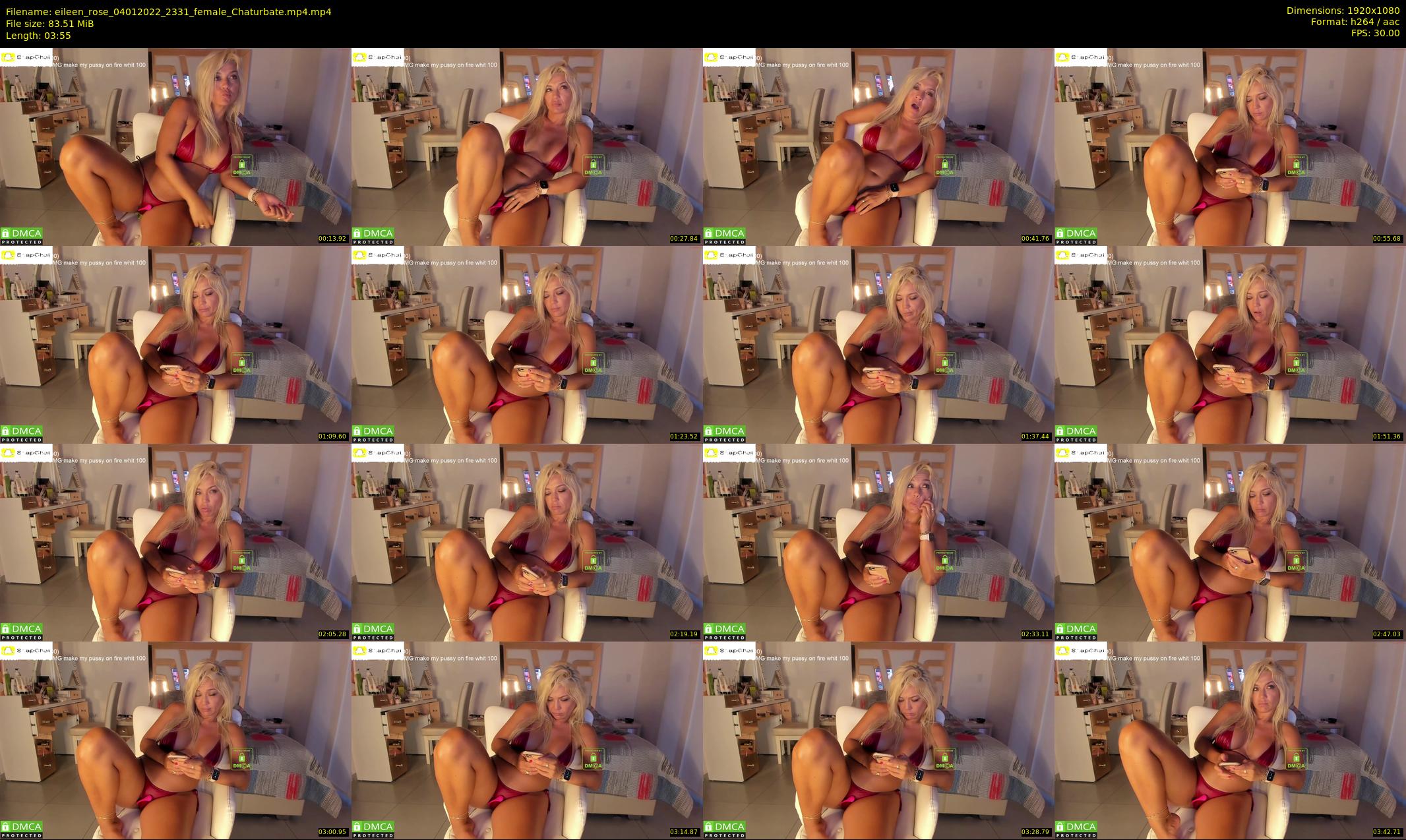 eileen_rose — 4 minute Chaturbate female cam show recording, 1080p, Jan 4, 2022