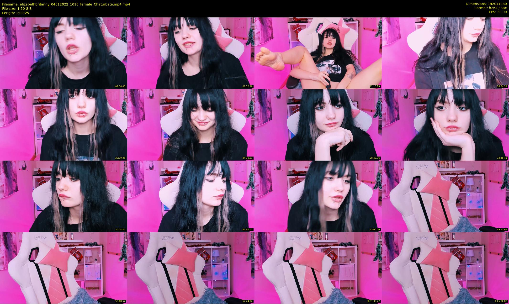 elizabethbritanny — 70 minute Chaturbate female cam show recording, 1080p, Jan 4, 2022