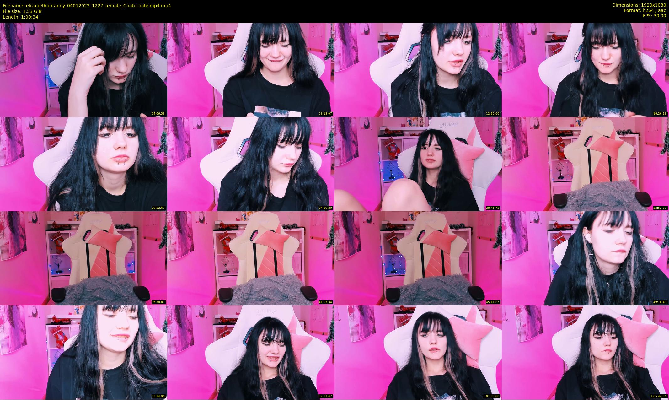 elizabethbritanny — 70 minute Chaturbate female cam show recording, 1080p, Jan 4, 2022