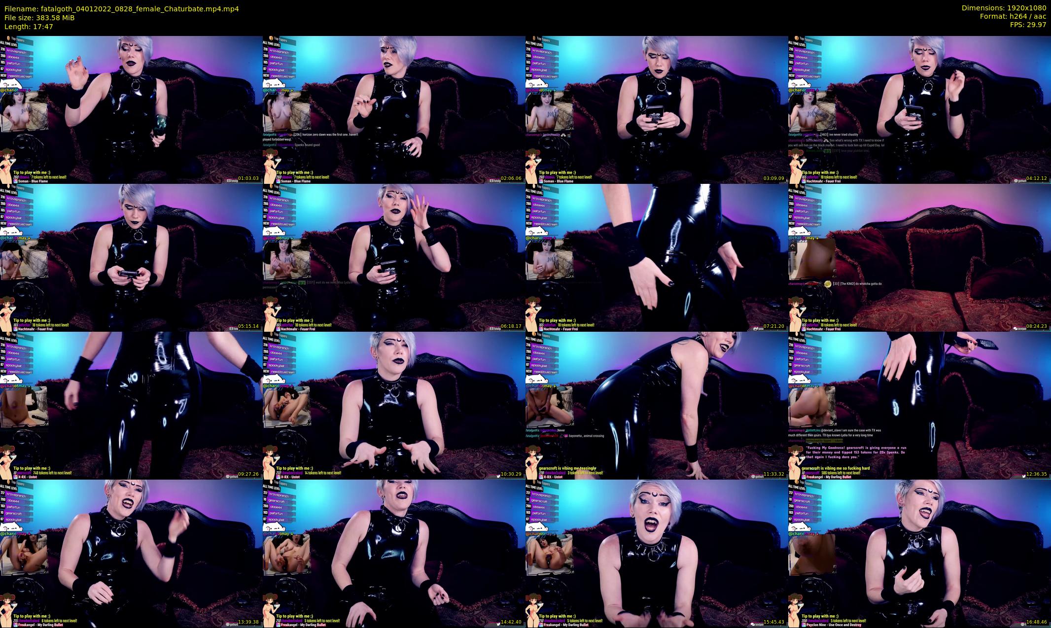 fatalgoth — 18 minute Chaturbate couple cam show recording, 1080p, Jan 4, 2022