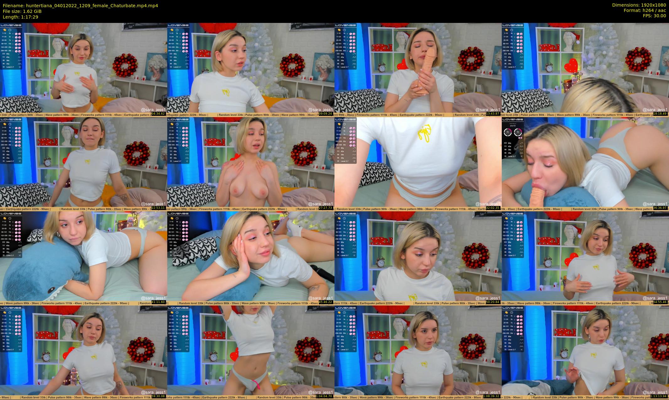 huntertiana — 78 minute Chaturbate female cam show recording, 1080p, Jan 4, 2022