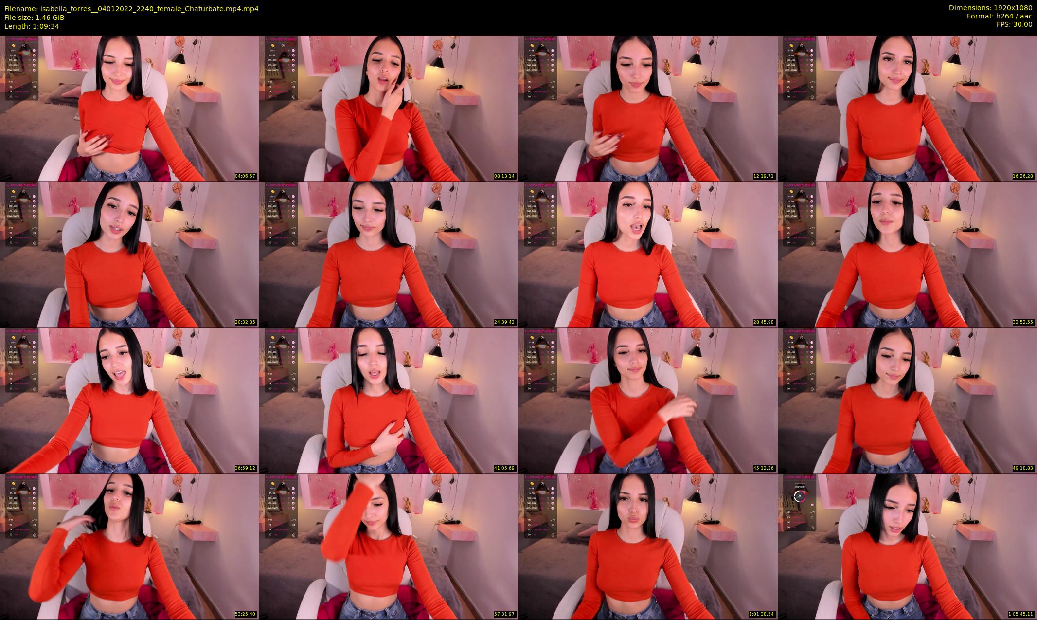 isabella_torres_ — 70 minute Chaturbate female cam show recording, 1080p, Jan 4, 2022