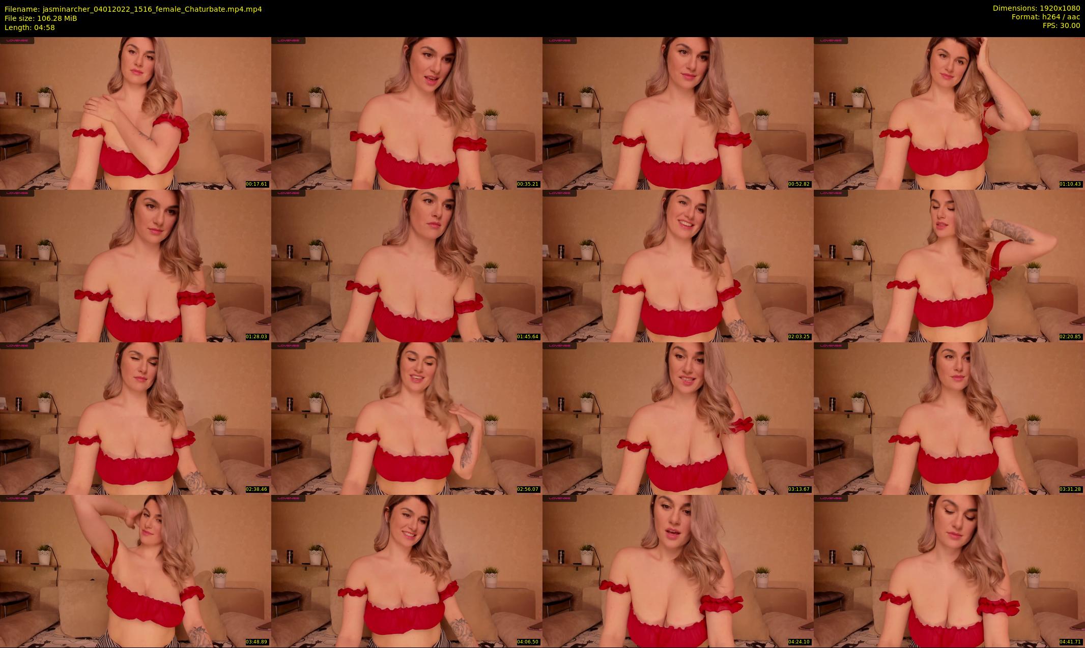 jasminarcher — 5 minute Chaturbate female cam show recording, 1080p, Jan 4, 2022