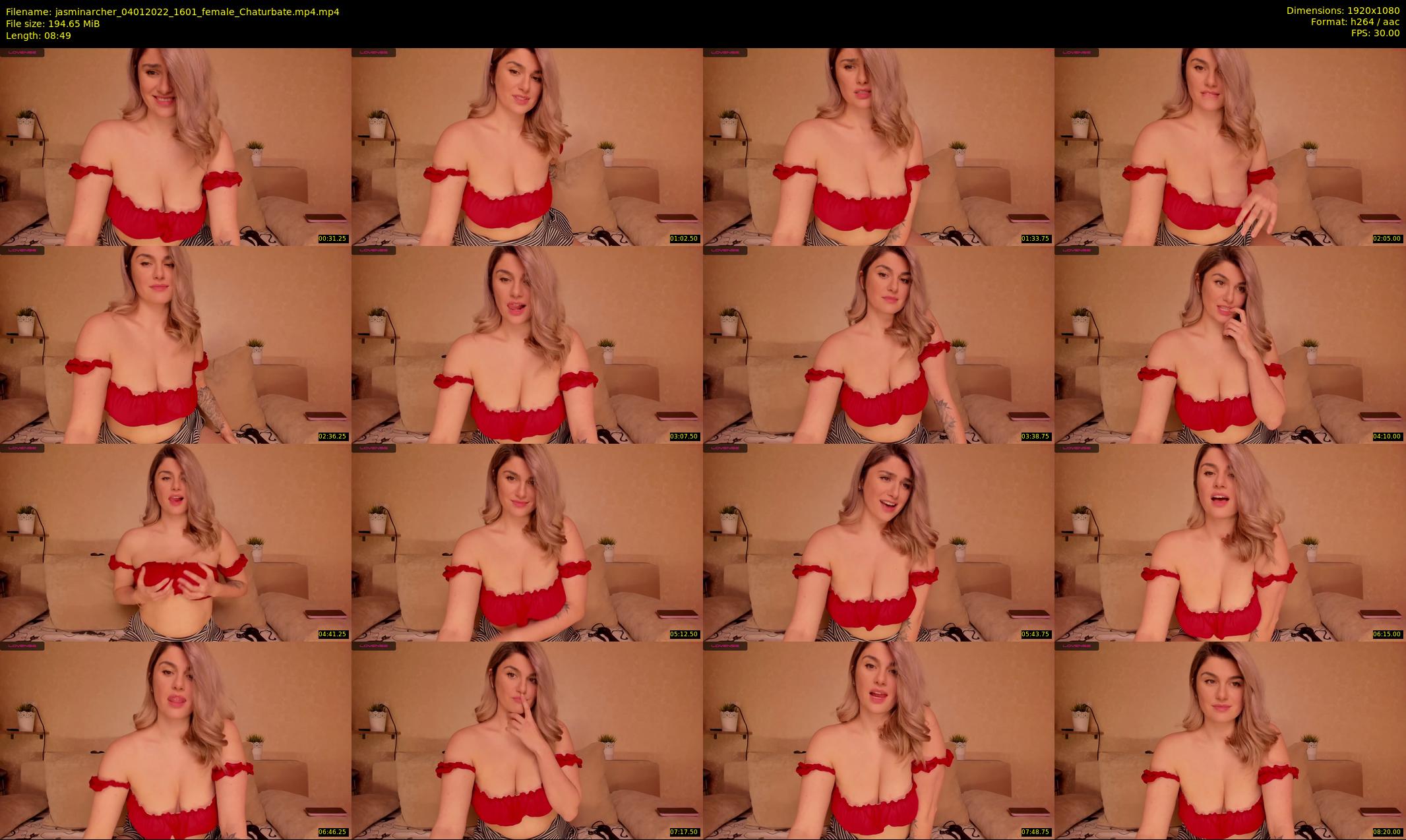 jasminarcher — 9 minute Chaturbate female cam show recording, 1080p, Jan 4, 2022