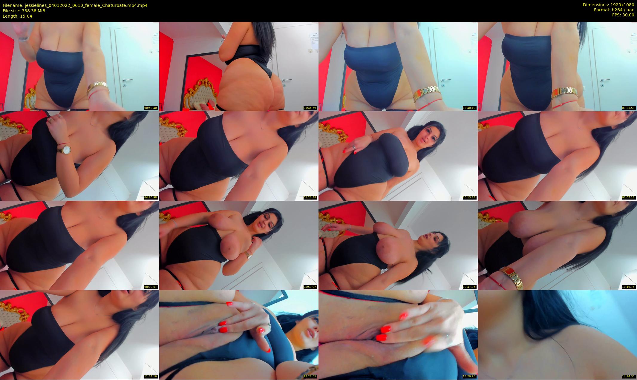 jessielines — 16 minute Chaturbate female cam show recording, 1080p, Jan 4, 2022