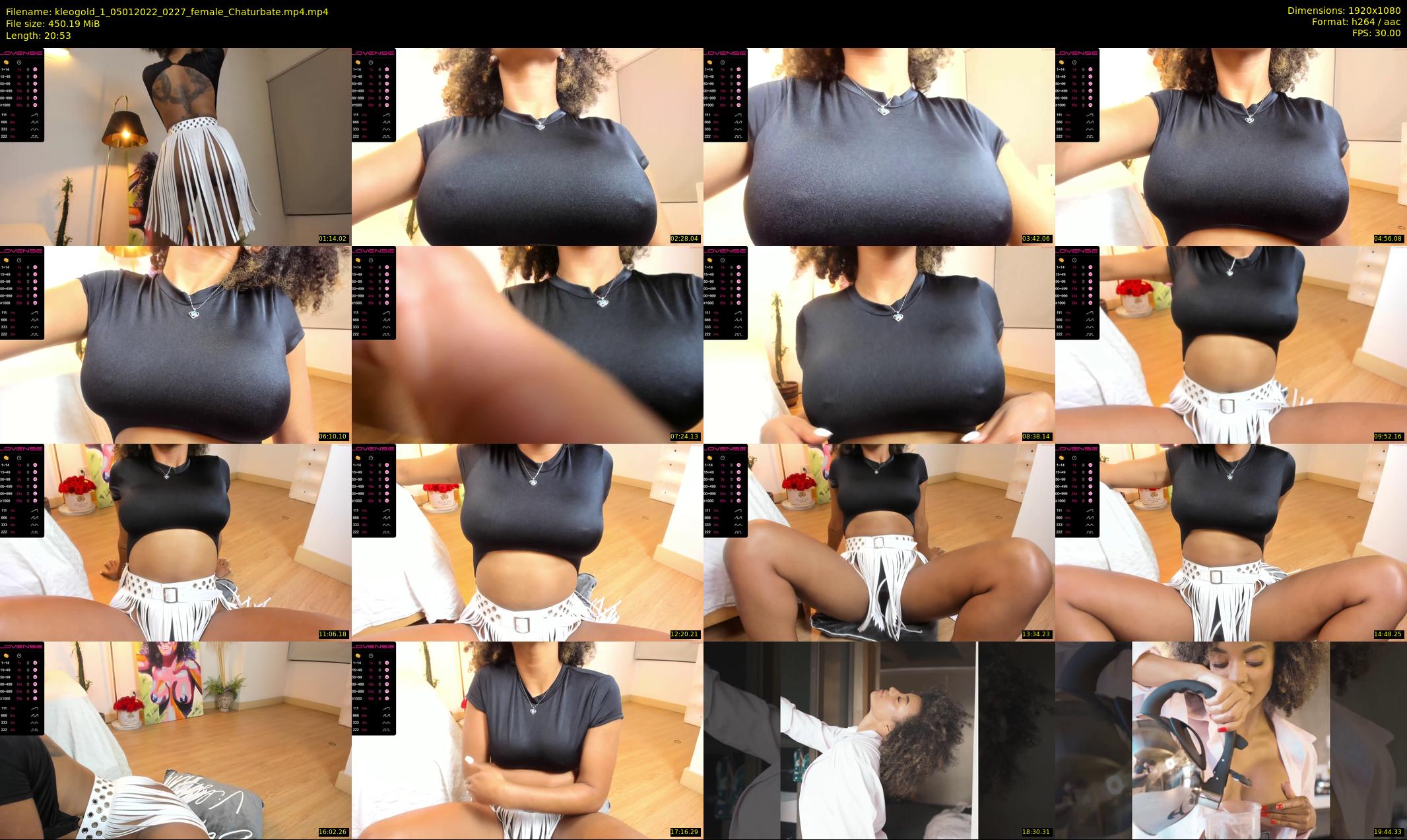 kleogold_1 — 21 minute Chaturbate female cam show recording, 1080p, Jan 5, 2022