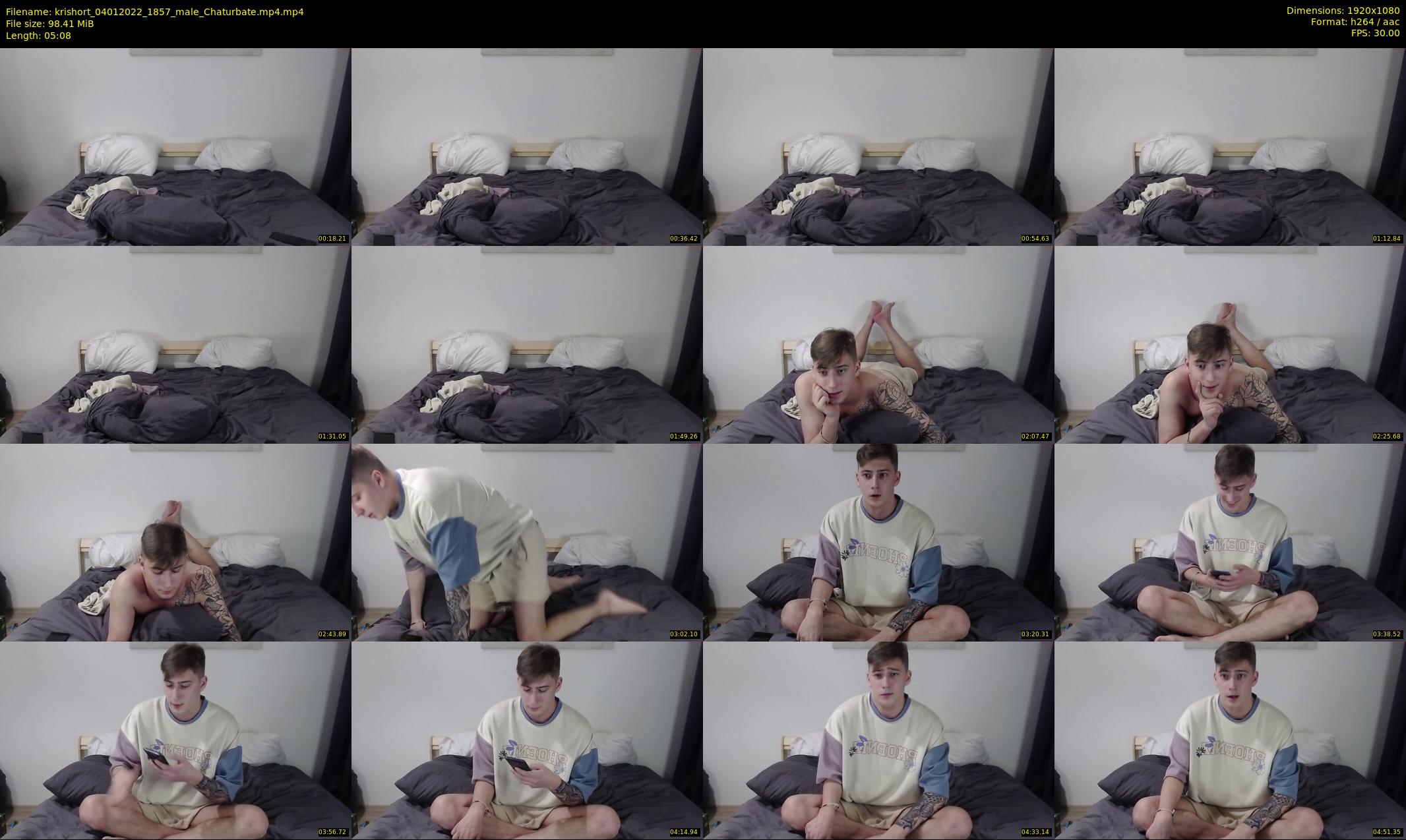 krishort — 6 minute Chaturbate male cam show recording, 1080p, Jan 4, 2022