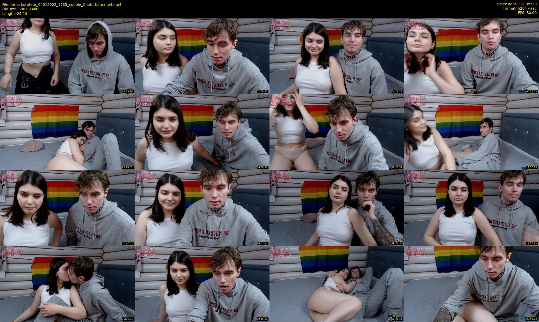 kuroteur — 26 minute Chaturbate couple cam show recording, 720p, Jan 4, 2022