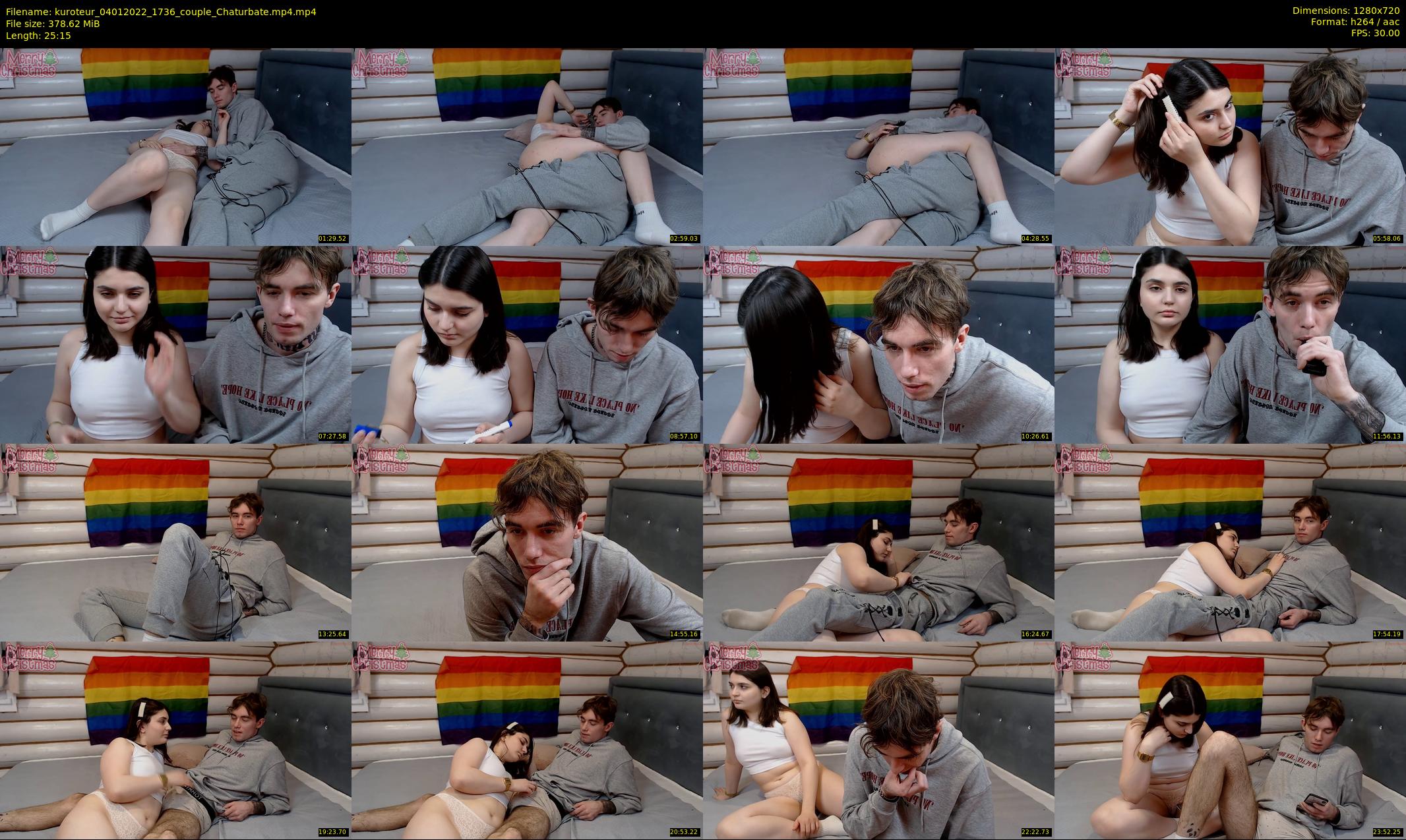 kuroteur — 26 minute Chaturbate couple cam show recording, 720p, Jan 4, 2022