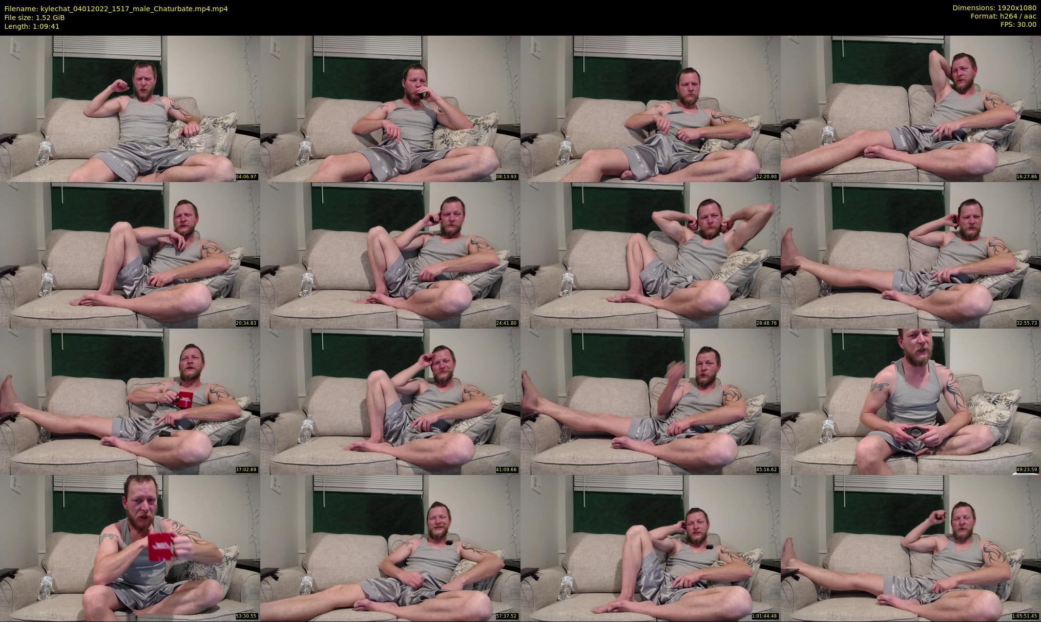 kylechat — 70 minute Chaturbate male cam show recording, 1080p, Jan 4, 2022