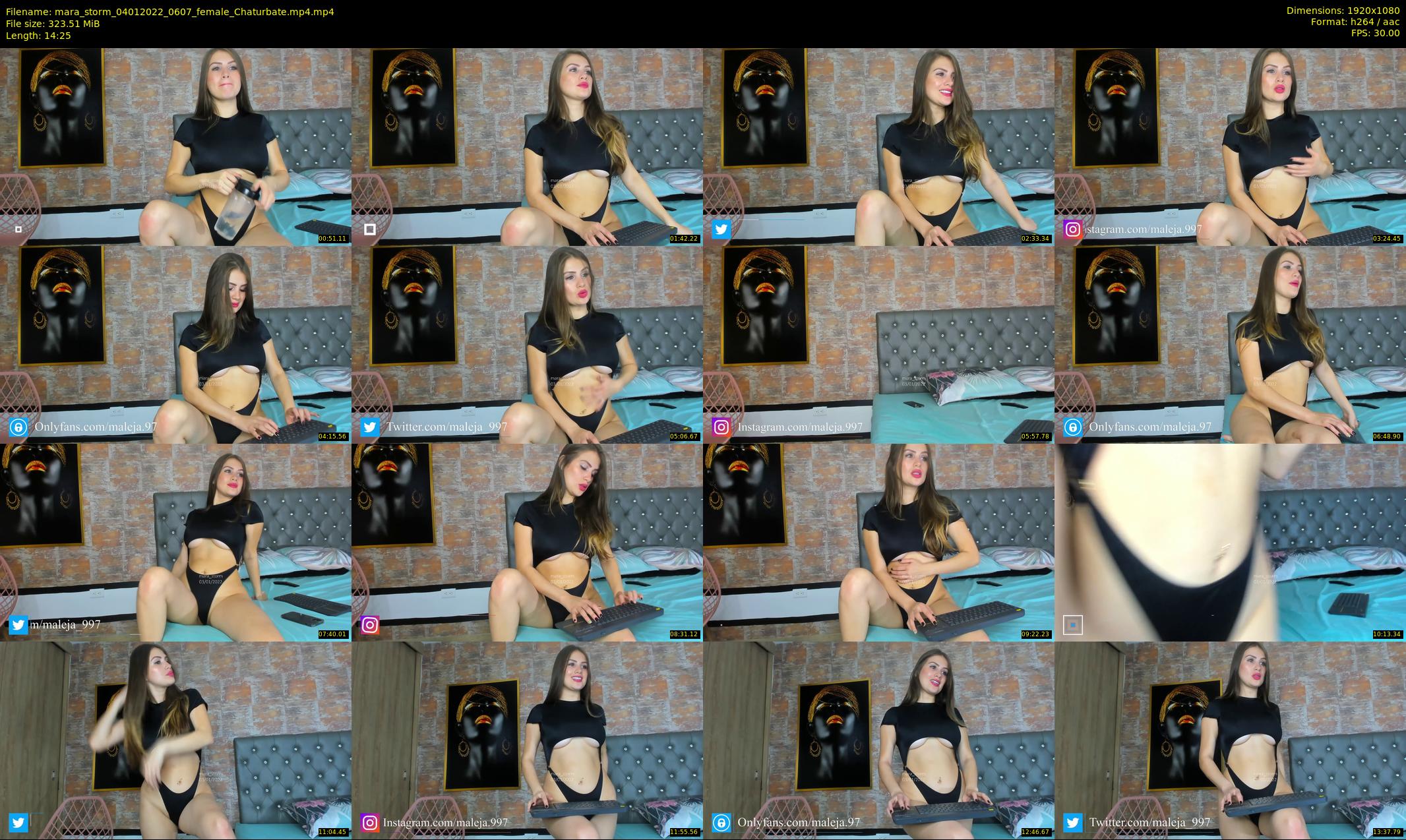 mara_storm — 15 minute Chaturbate female cam show recording, 1080p, Jan 4, 2022
