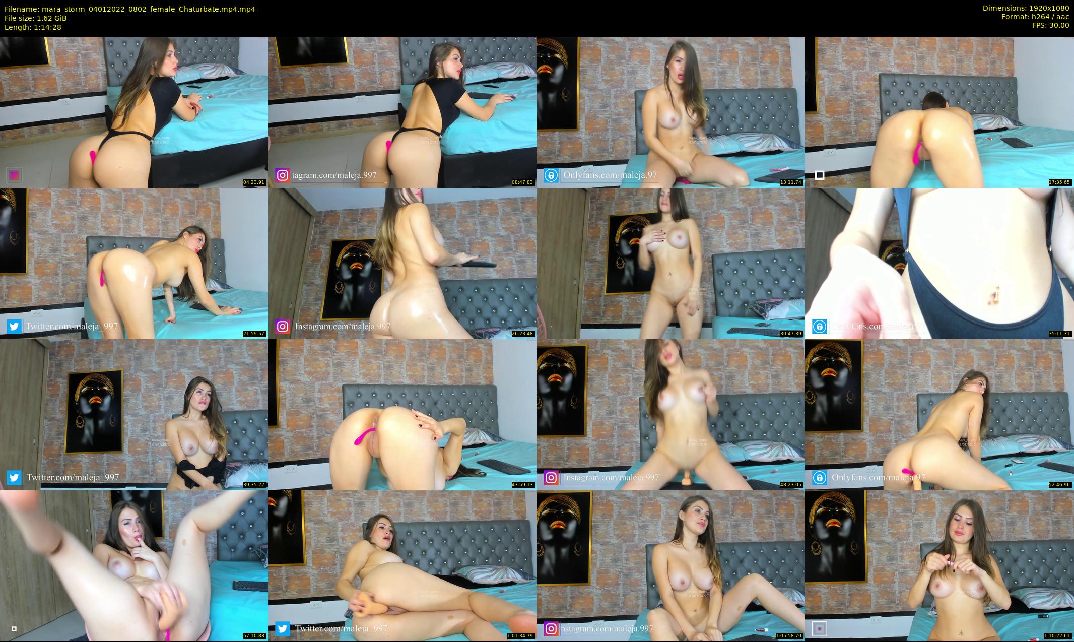 mara_storm — 75 minute Chaturbate female cam show recording, 1080p, Jan 4, 2022