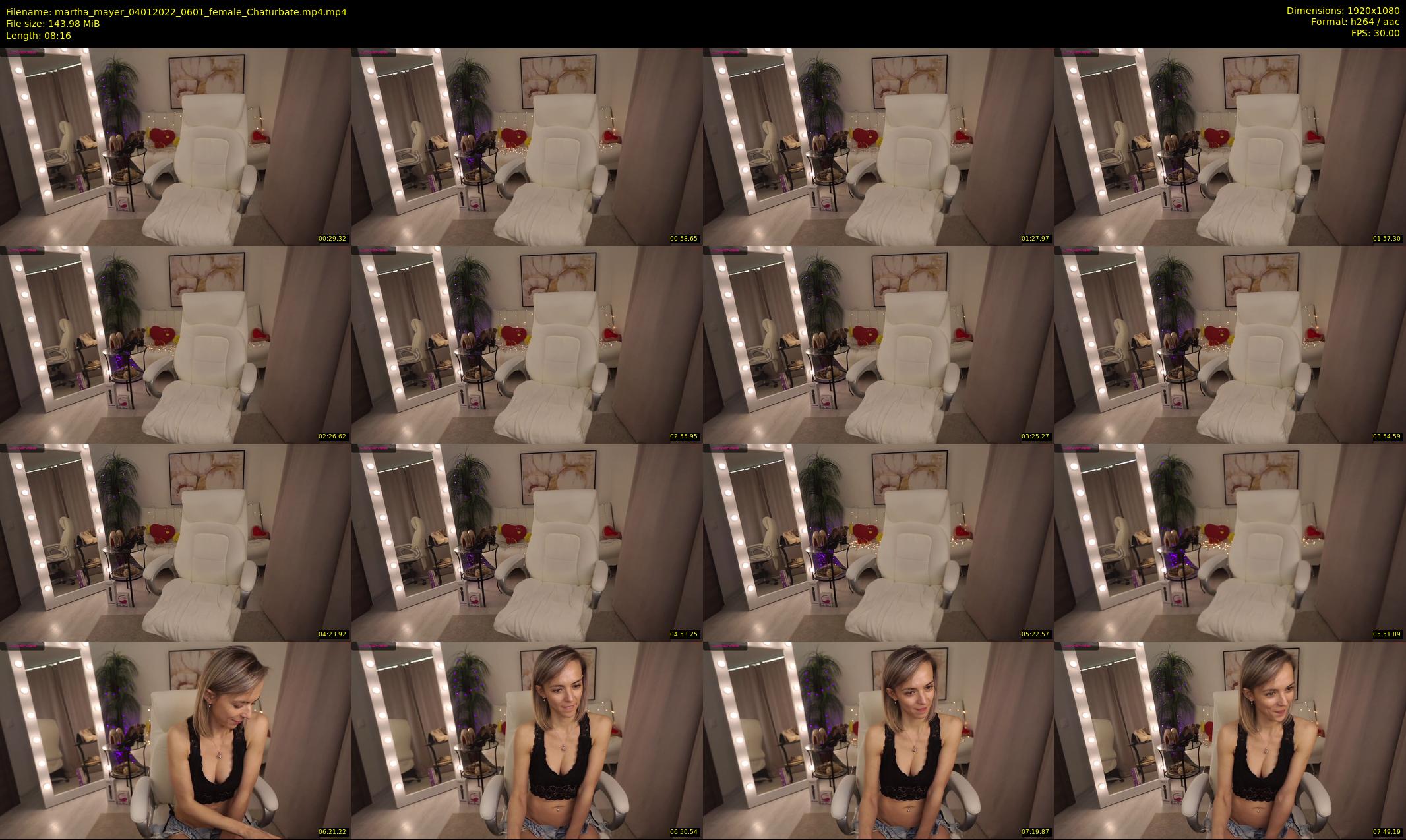 martha_mayer — 9 minute Chaturbate female cam show recording, 1080p, Jan 4, 2022