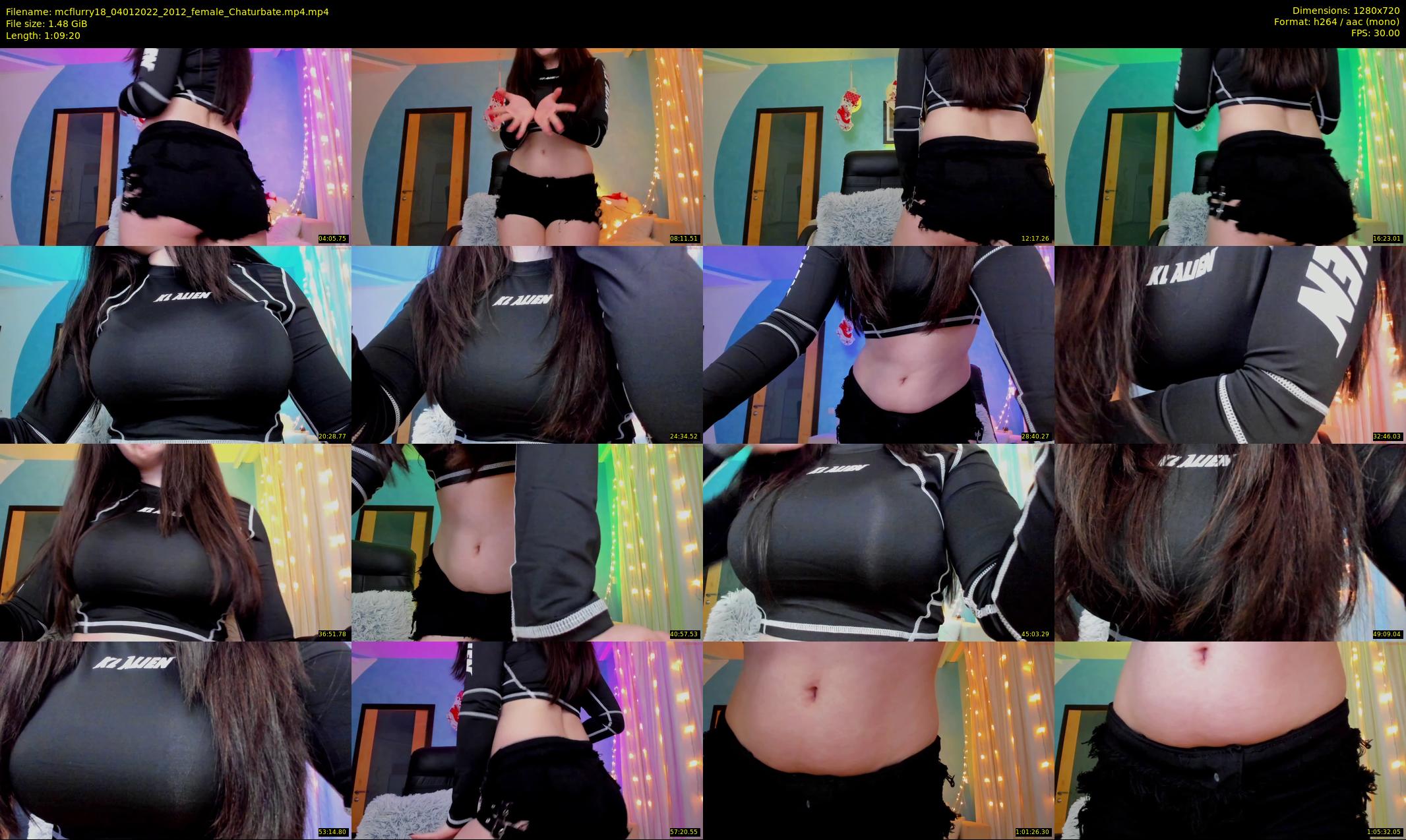 mcflurry18 — 70 minute Chaturbate female cam show recording, 720p, Jan 4, 2022