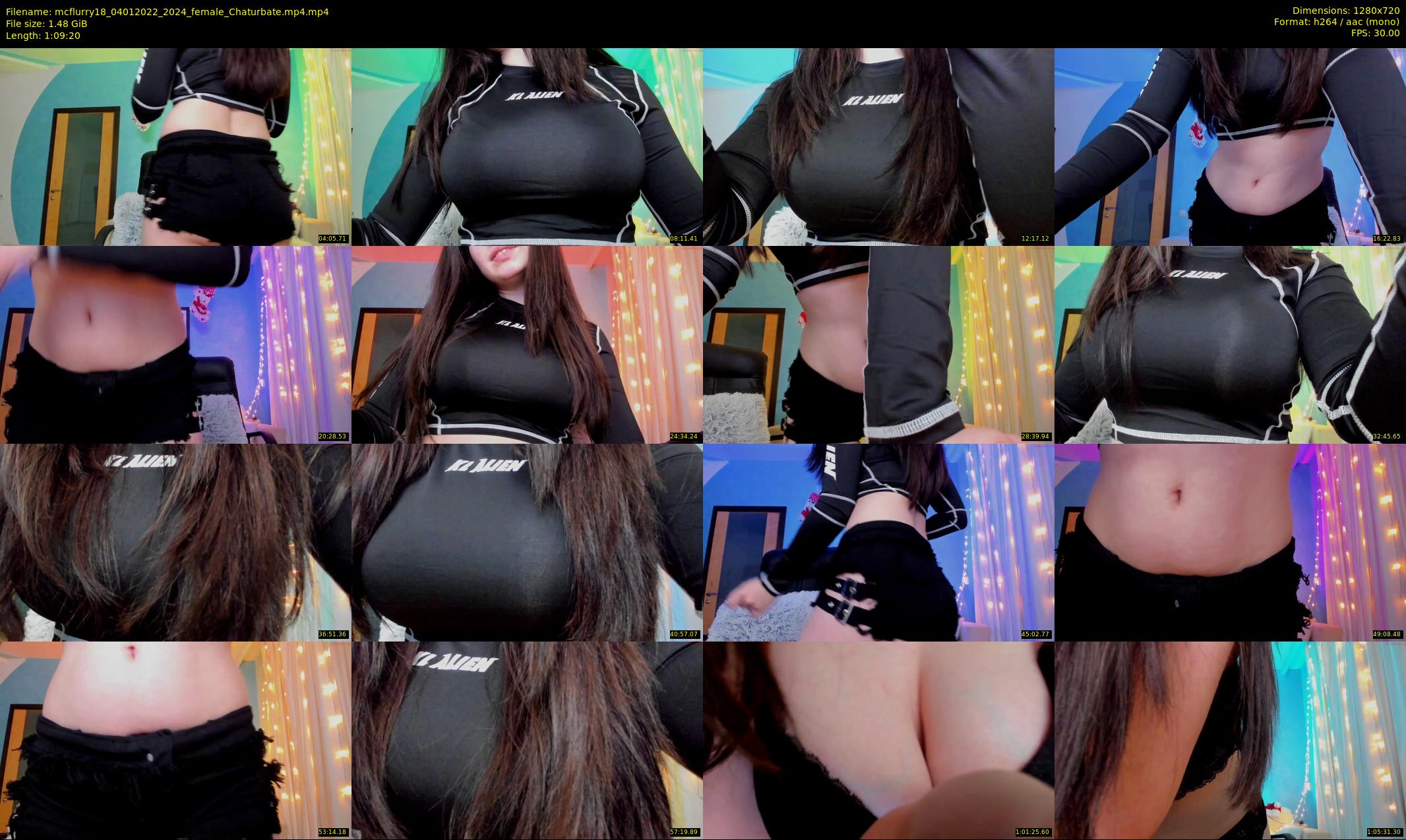 mcflurry18 — 70 minute Chaturbate female cam show recording, 720p, Jan 4, 2022