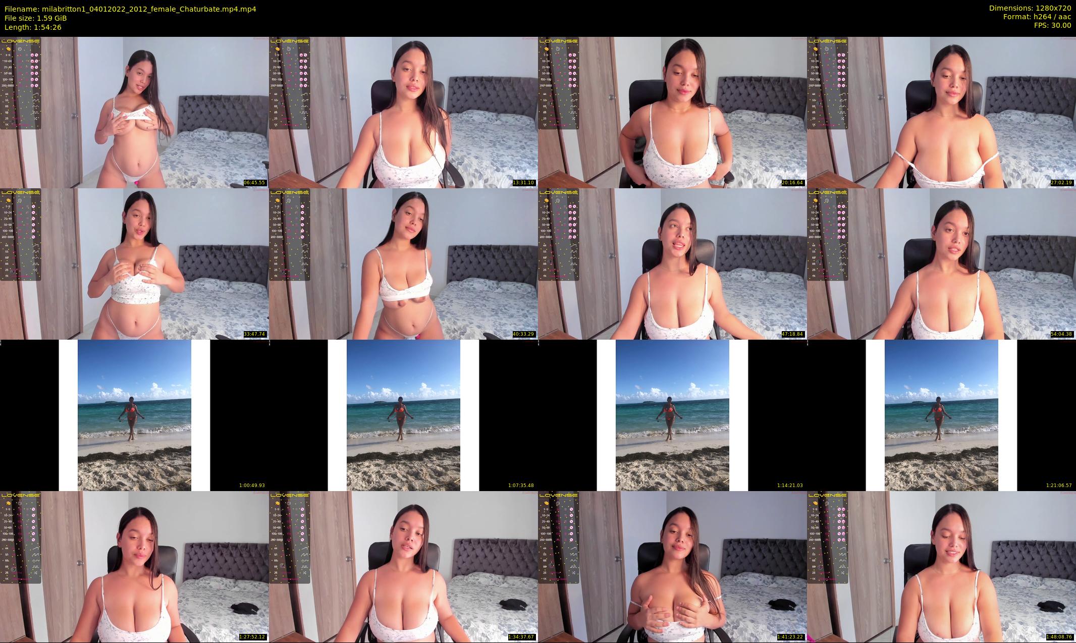 milabritton1 — 115 minute Chaturbate female cam show recording, 720p, Jan 4, 2022
