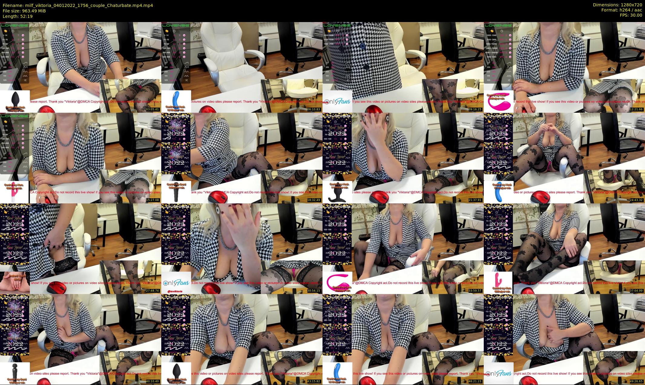 milf_viktoria — 53 minute Chaturbate female cam show recording, 720p, Jan 4, 2022