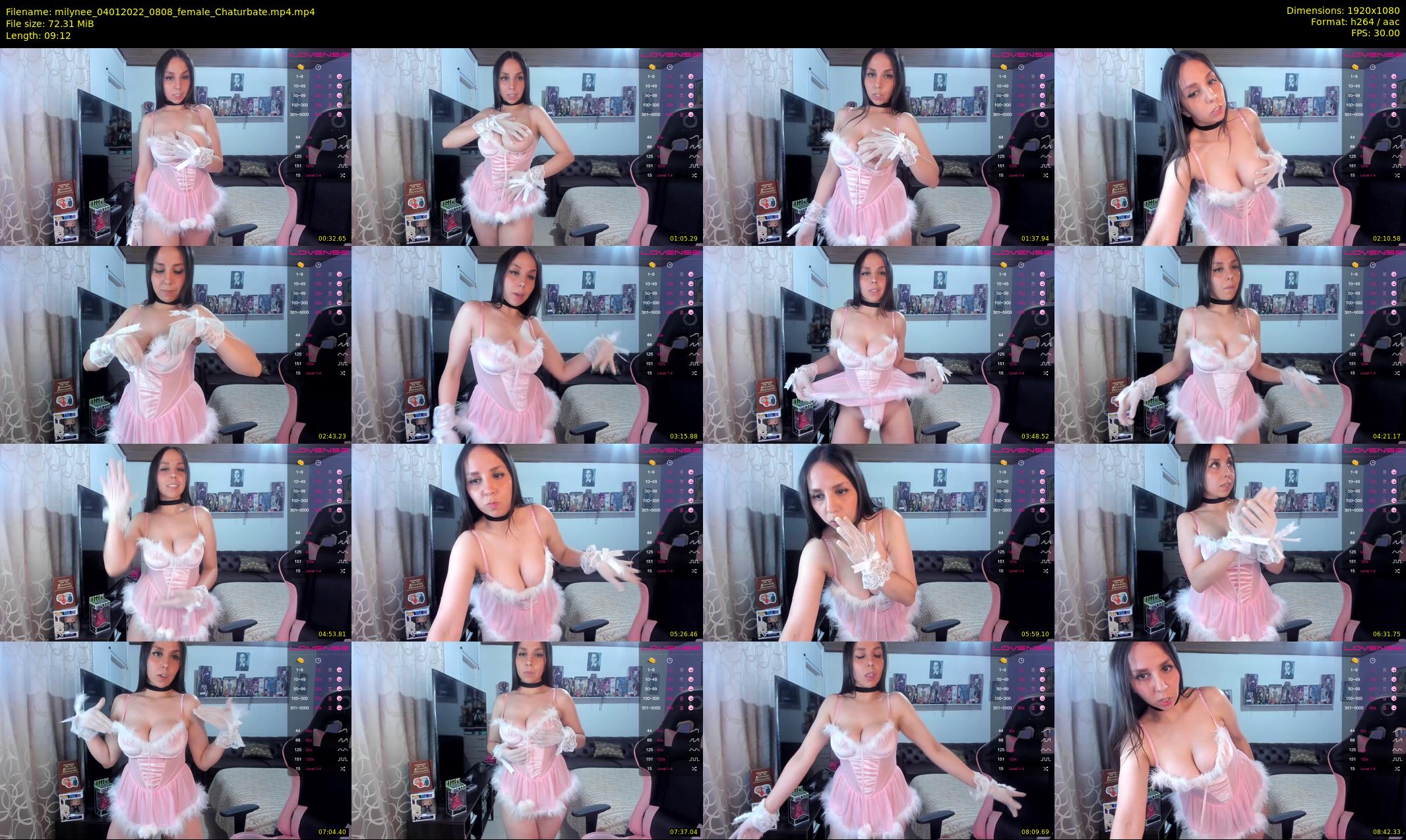 milynee — 10 minute Chaturbate female cam show recording, 1080p, Jan 4, 2022