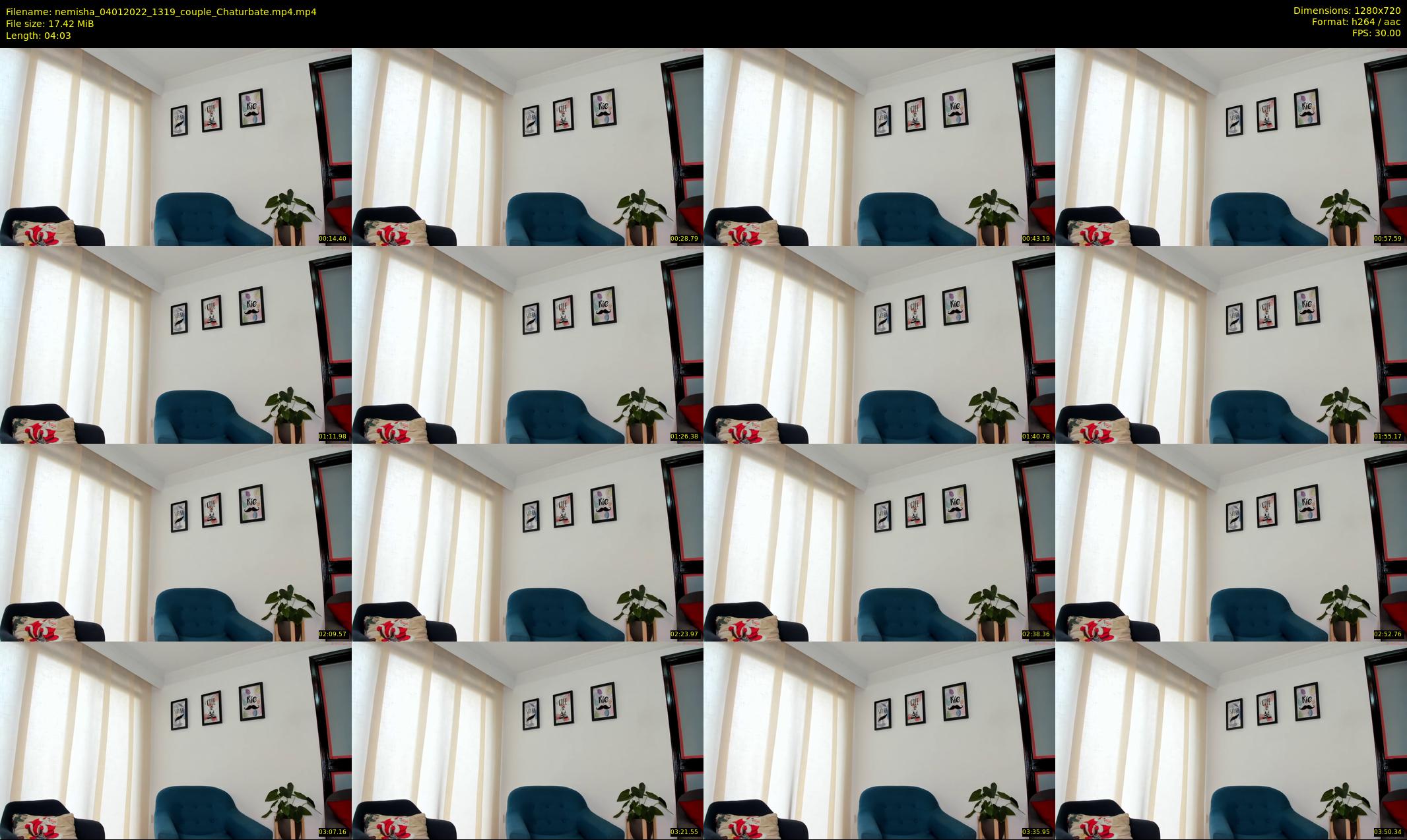nemisha — 5 minute Chaturbate female cam show recording, 720p, Jan 4, 2022