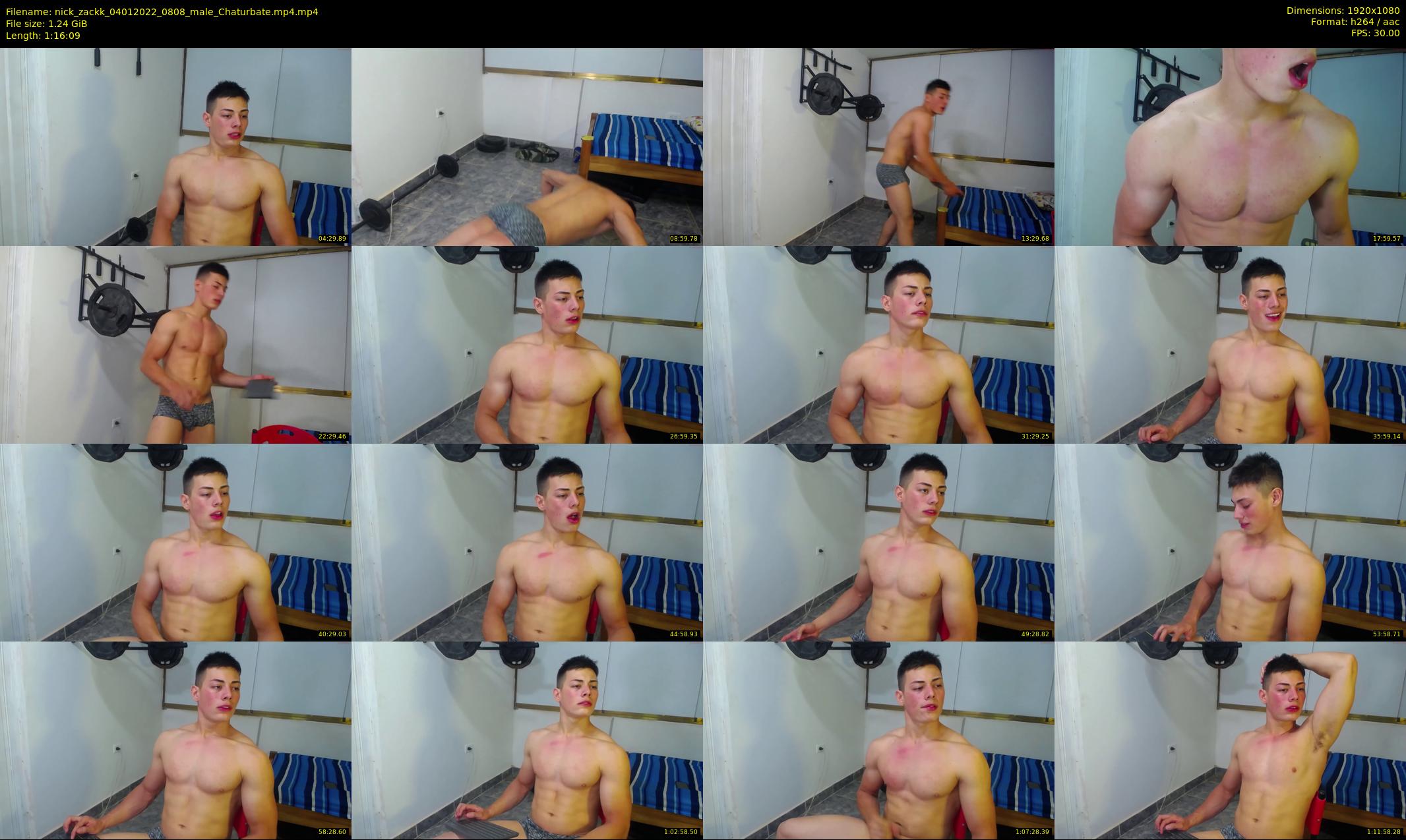 nick_zackk — 77 minute Chaturbate male cam show recording, 1080p, Jan 4, 2022