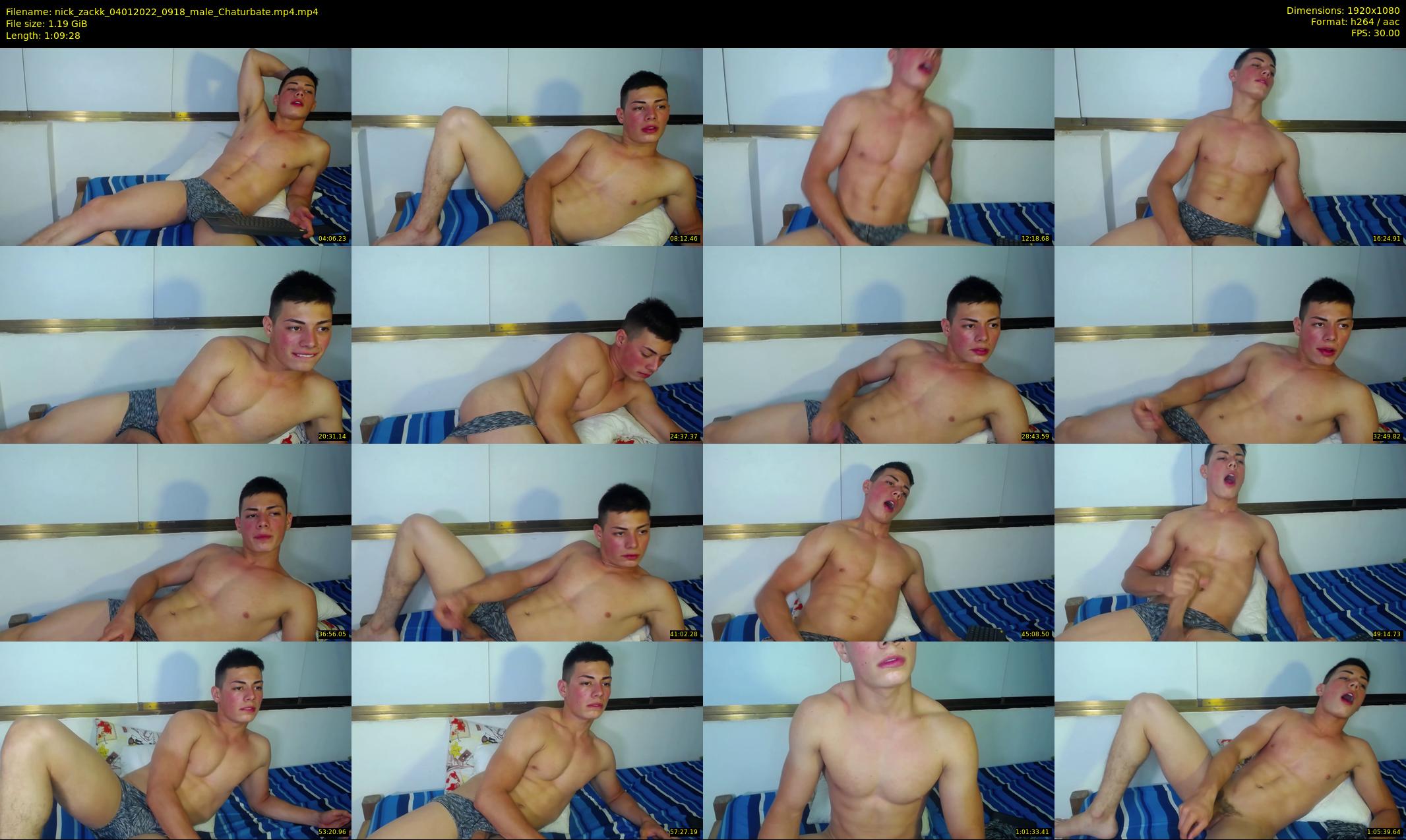 nick_zackk — 70 minute Chaturbate male cam show recording, 1080p, Jan 4, 2022