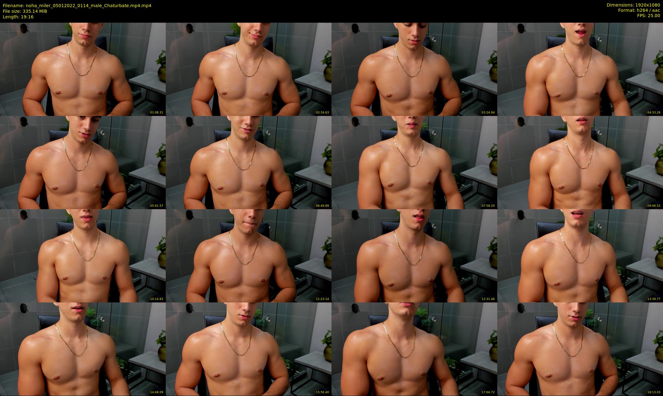 noha_miler — 20 minute Chaturbate male cam show recording, 1080p, Jan 5, 2022