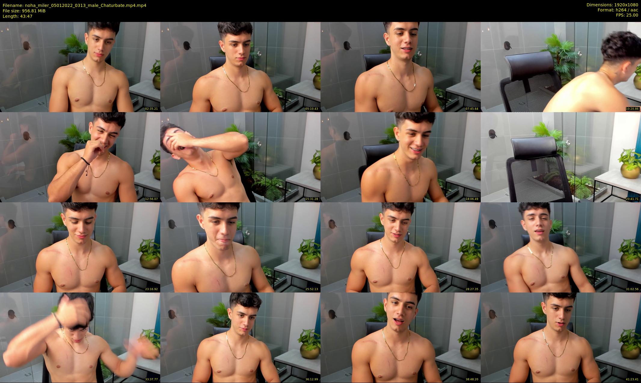 noha_miler — 44 minute Chaturbate male cam show recording, 1080p, Jan 5, 2022