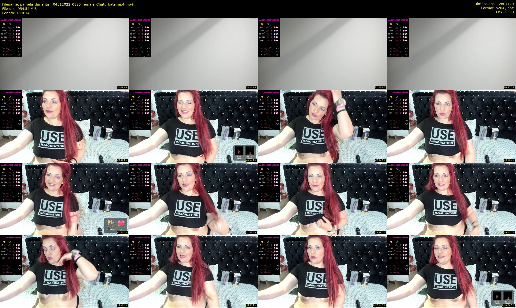 pamela_dimantis_ — 71 minute Chaturbate female cam show recording, 720p, Jan 4, 2022