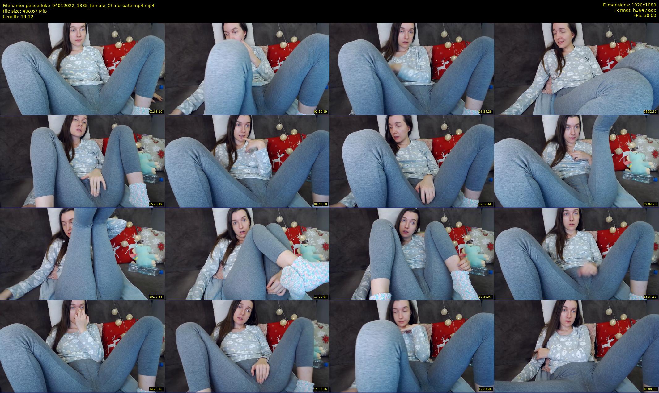 peaceduke — 20 minute Chaturbate female cam show recording, 1080p, Jan 4, 2022