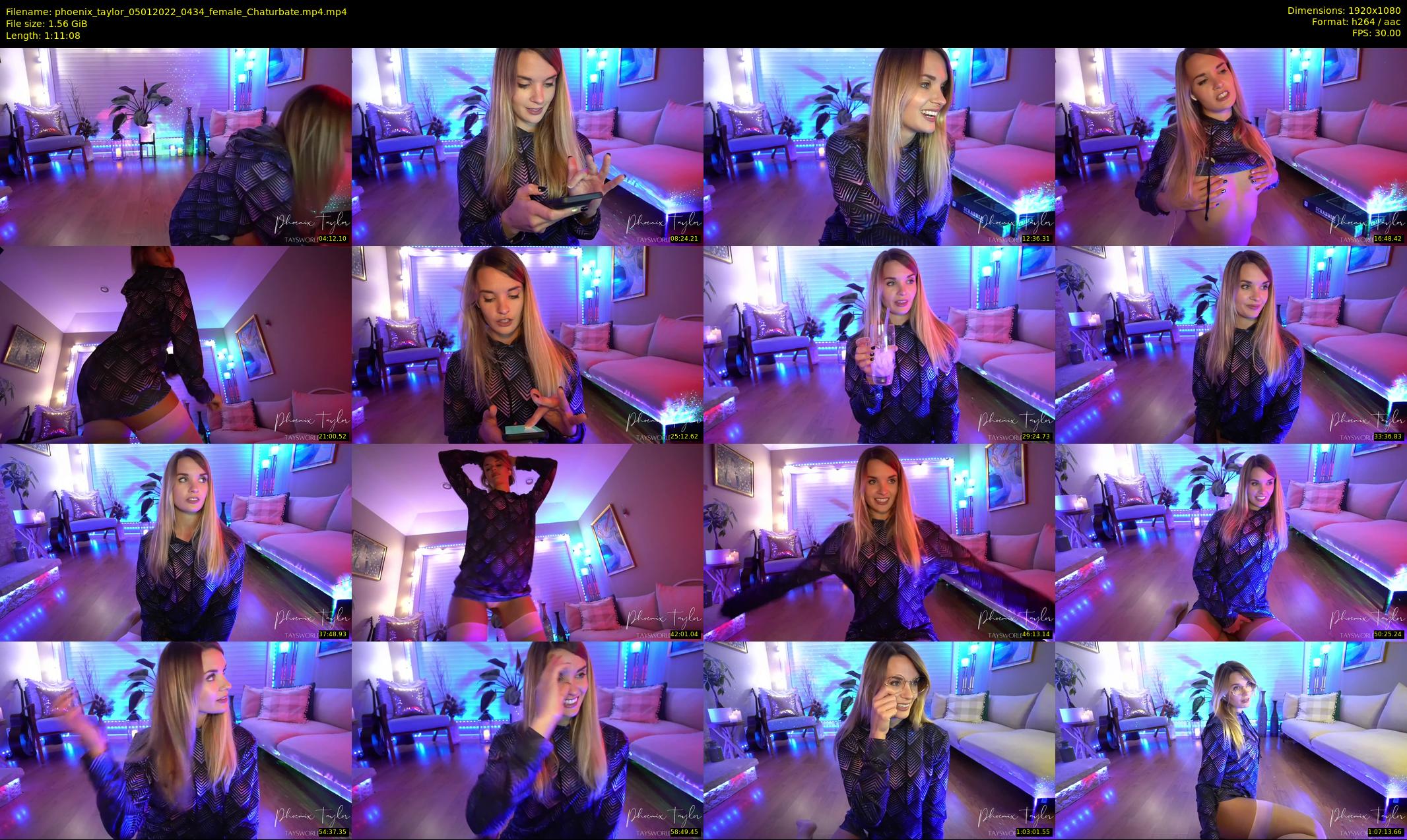phoenix_taylor — 72 minute Chaturbate female cam show recording, 1080p, Jan 5, 2022