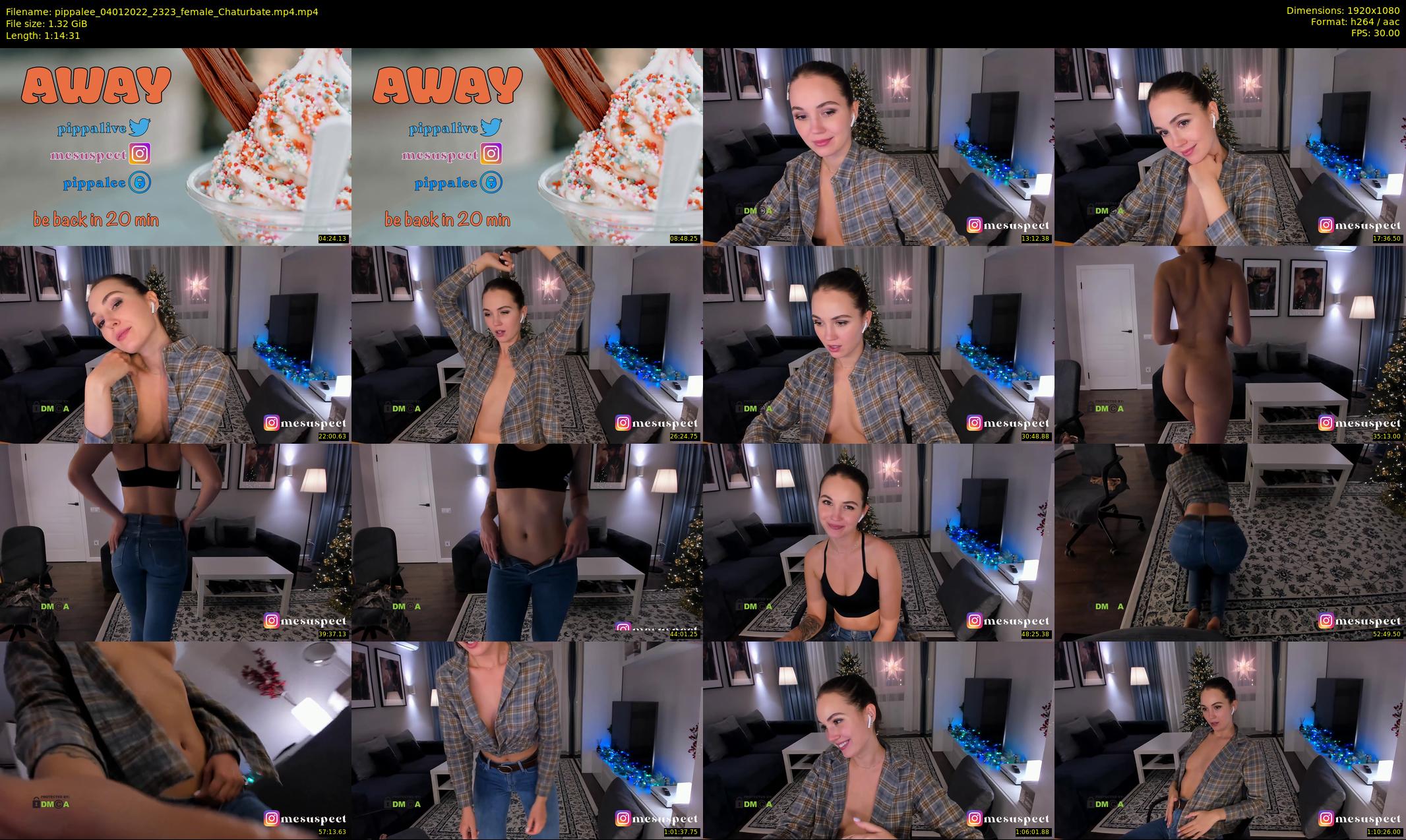pippalee — 75 minute Chaturbate female cam show recording, 1080p, Jan 4, 2022