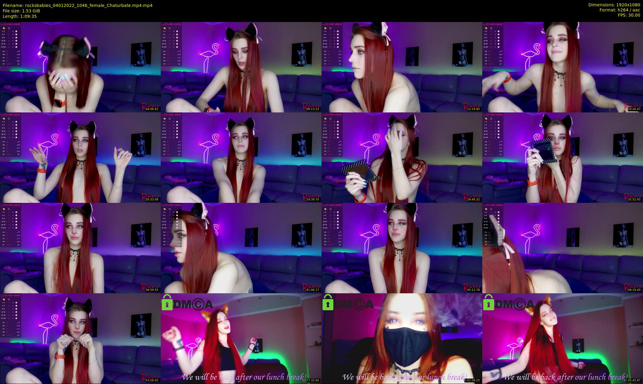 rocksbabies — 70 minute Chaturbate female cam show recording, 1080p, Jan 4, 2022