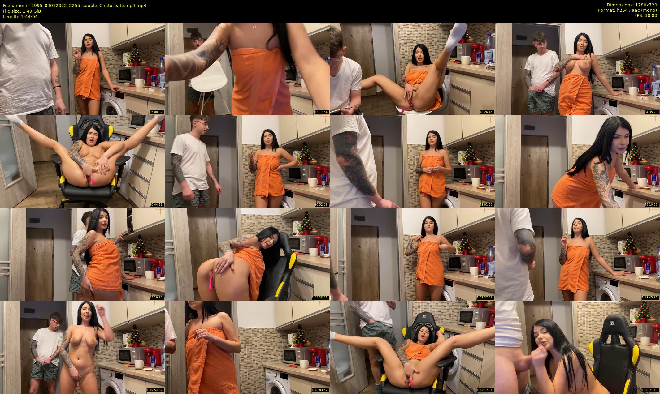 rrr1995 — 105 minute Chaturbate couple cam show recording, 720p, Jan 4, 2022