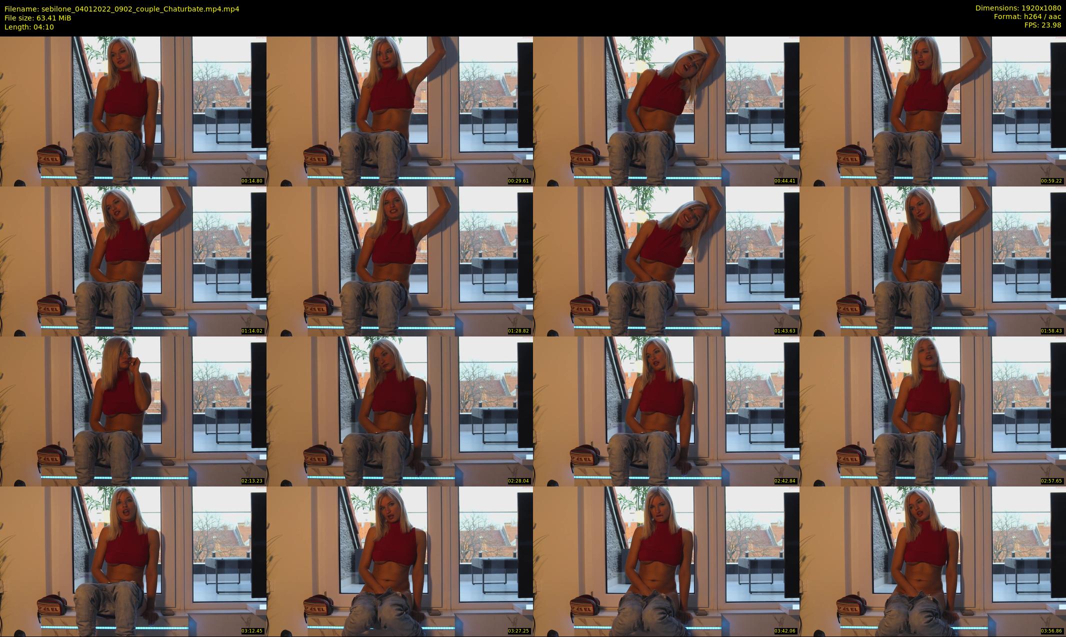 sebilone — 5 minute Chaturbate couple cam show recording, 1080p, Jan 4, 2022