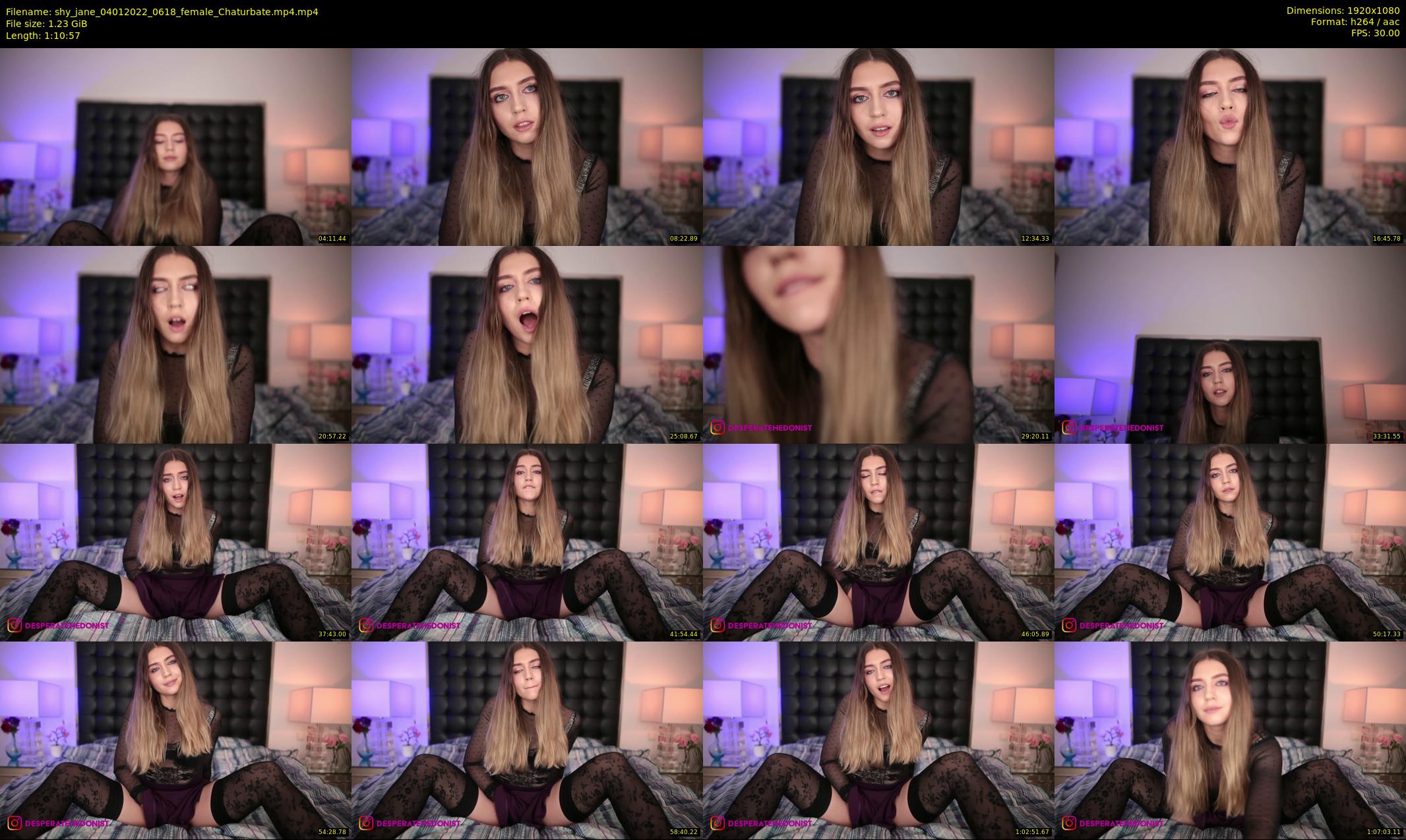 shy_jane — 71 minute Chaturbate female cam show recording, 1080p, Jan 4, 2022