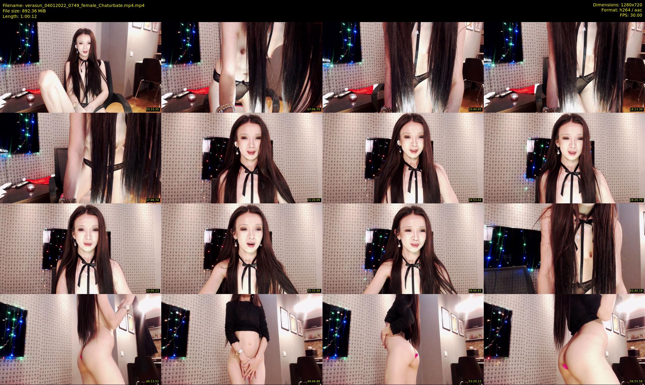 verasun — 61 minute Chaturbate female cam show recording, 720p, Jan 4, 2022