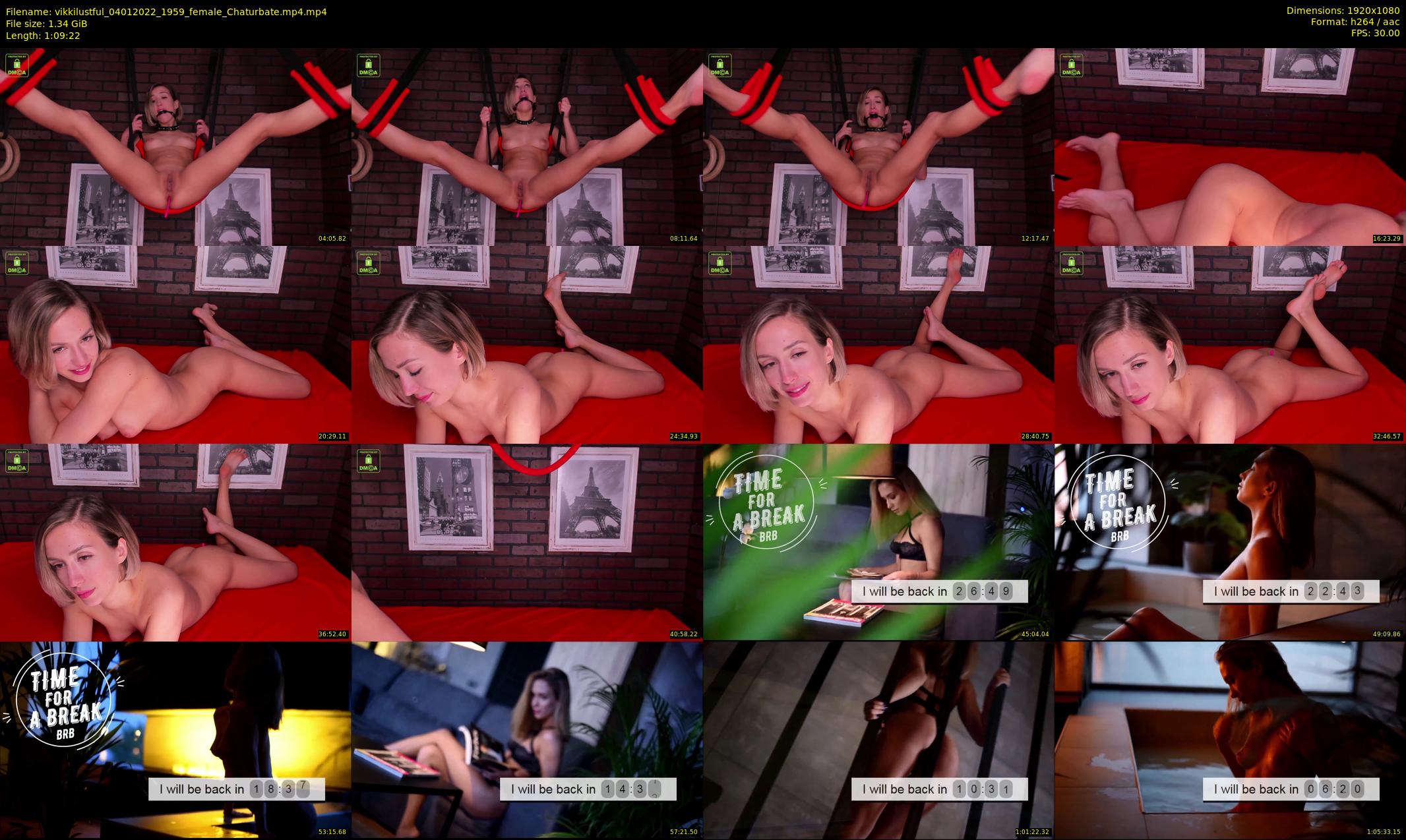 vikkilustful — 70 minute Chaturbate female cam show recording, 1080p, Jan 4, 2022