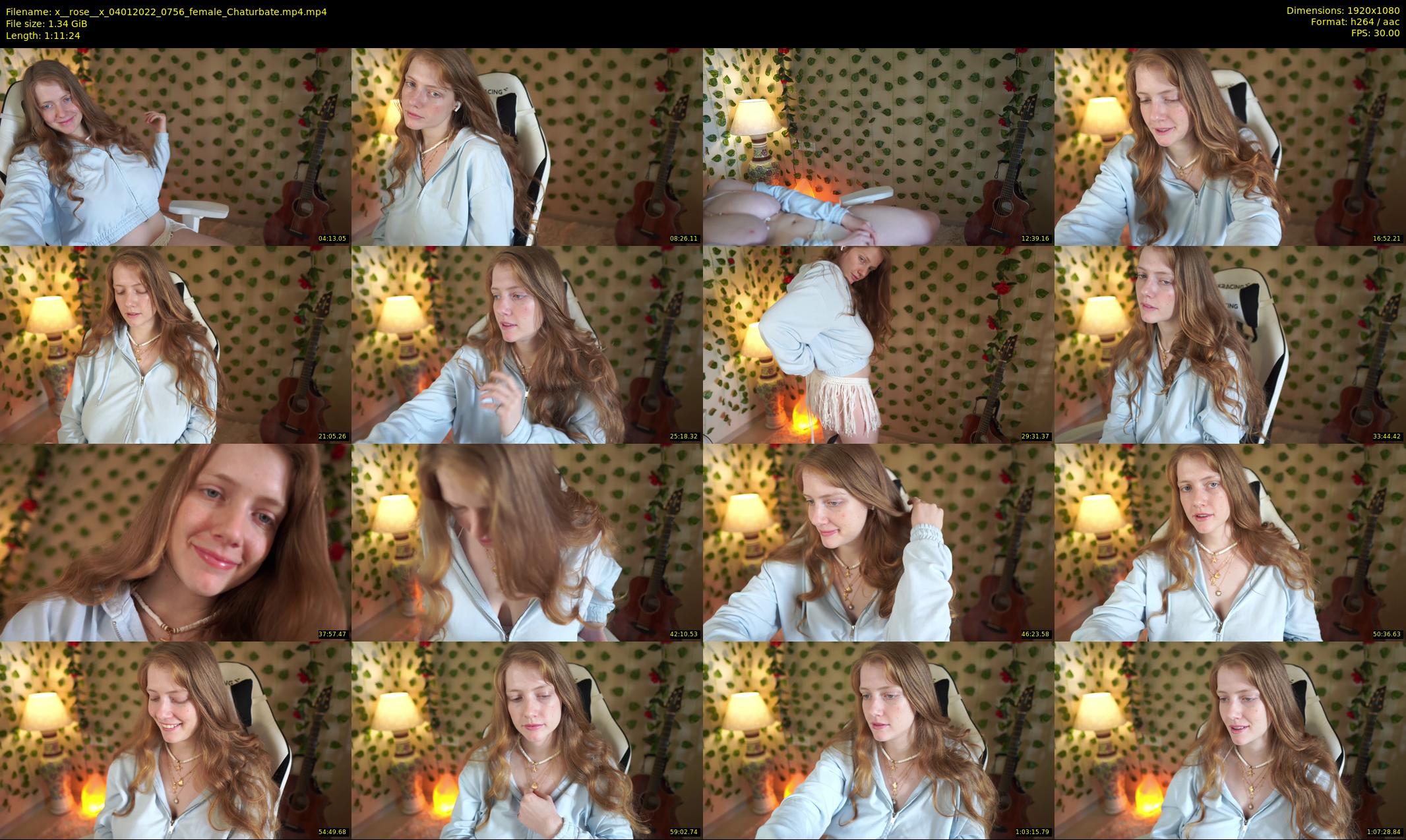 x__rose__x — 72 minute Chaturbate female cam show recording, 1080p, Jan 4, 2022