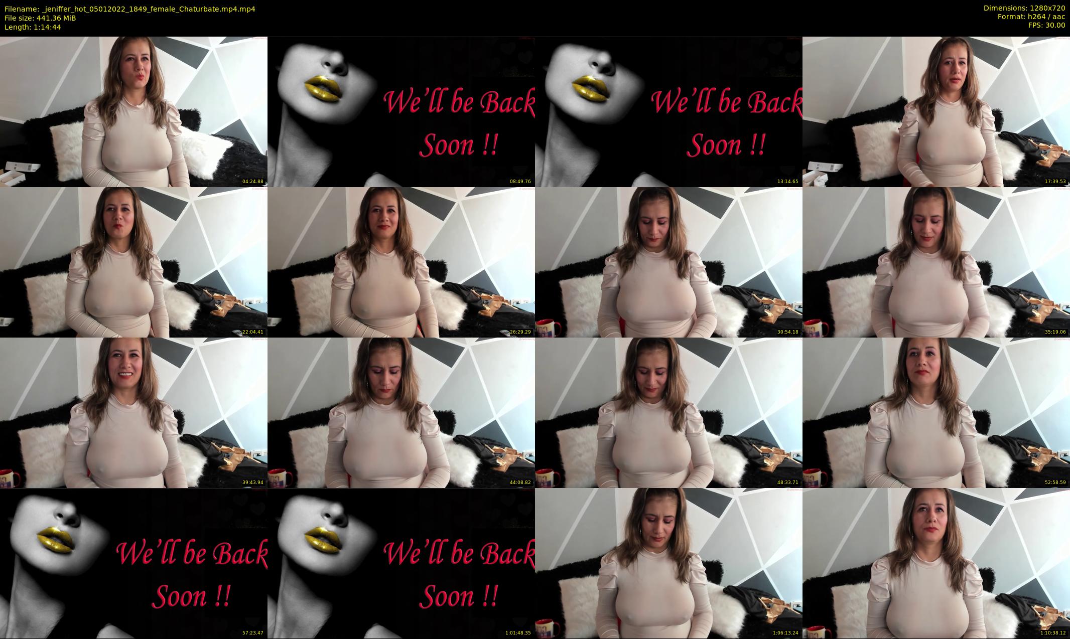 _jeniffer_hot — 75 minute Chaturbate female cam show recording, 720p, Jan 5, 2022
