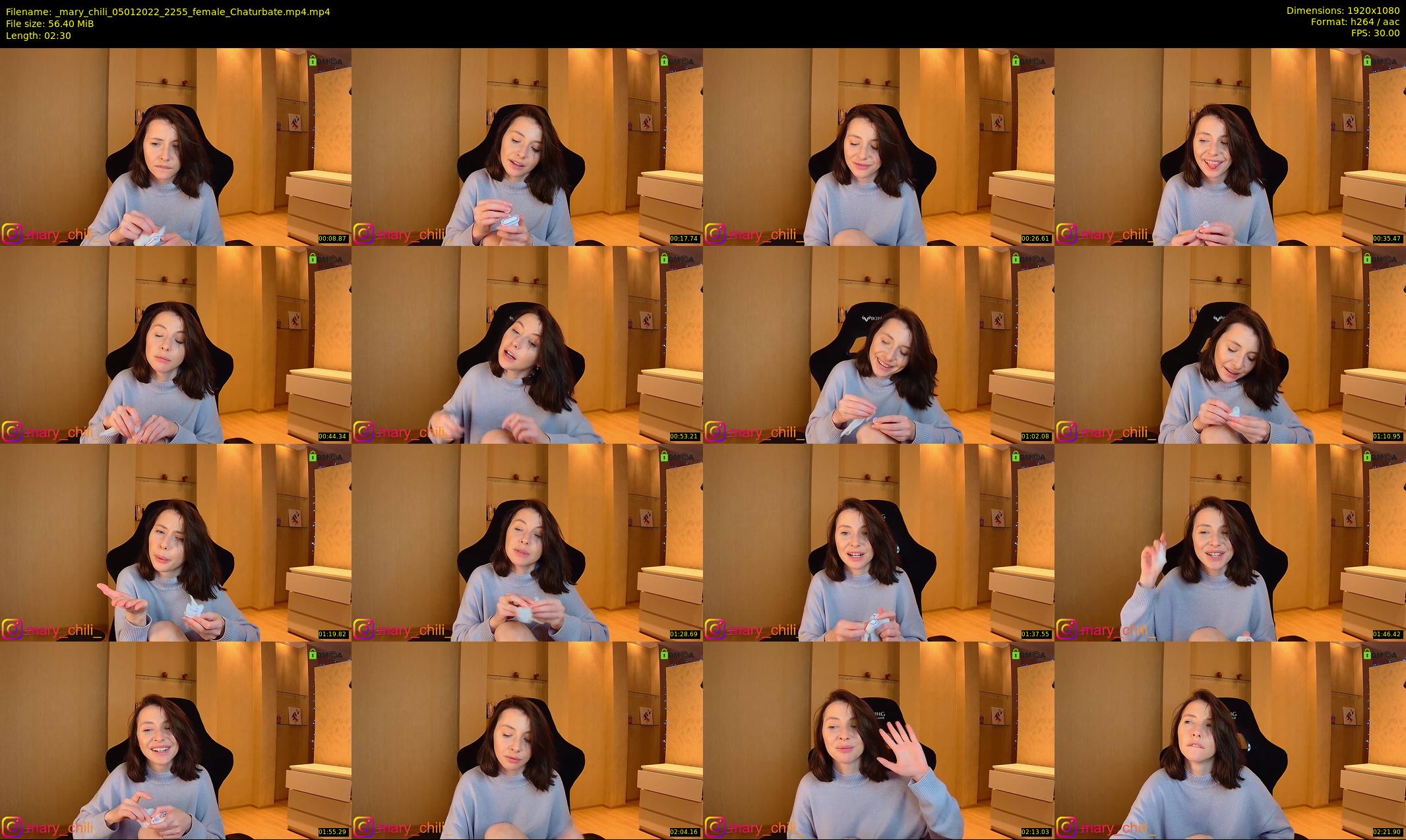 _mary_chili — 3 minute Chaturbate female cam show recording, 1080p, Jan 5, 2022