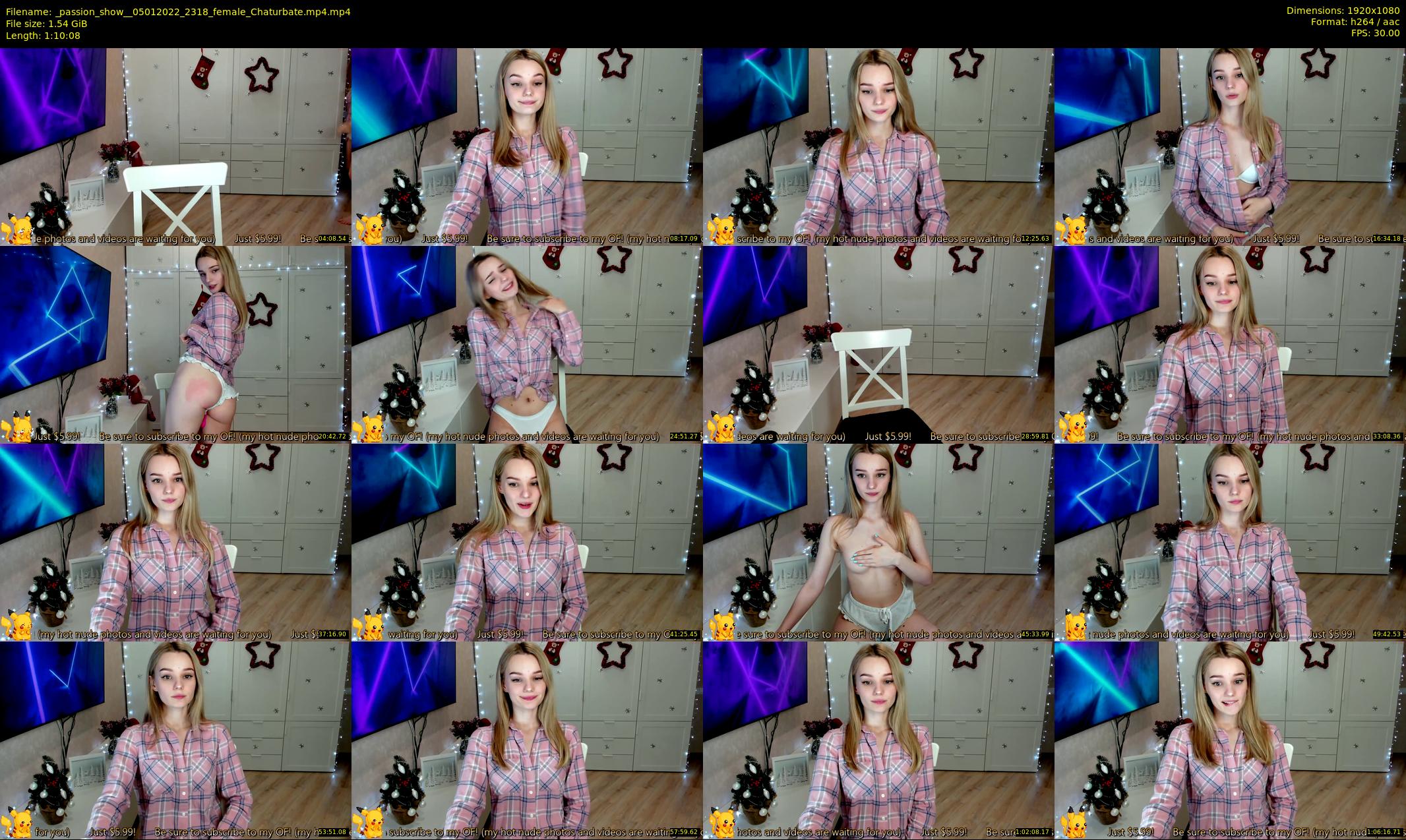 _passion_show_ — 71 minute Chaturbate couple cam show recording, 1080p, Jan 5, 2022