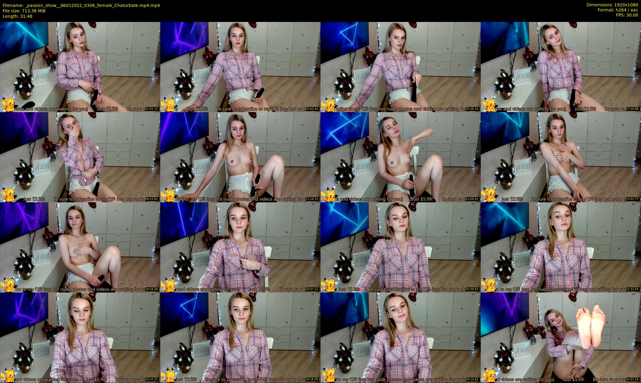 _passion_show_ — 32 minute Chaturbate couple cam show recording, 1080p, Jan 6, 2022