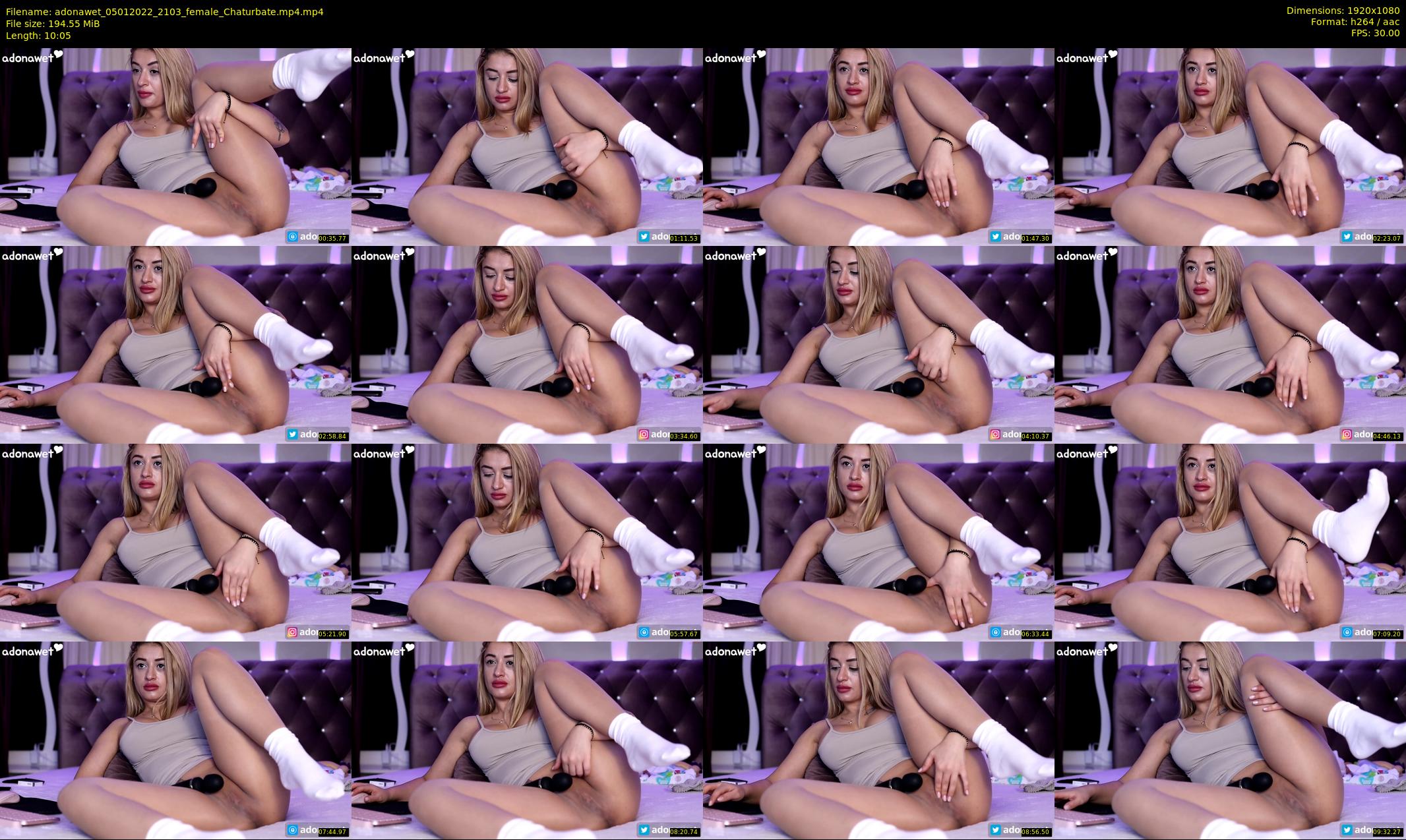adonawet — 11 minute Chaturbate couple cam show recording, 1080p, Jan 5, 2022