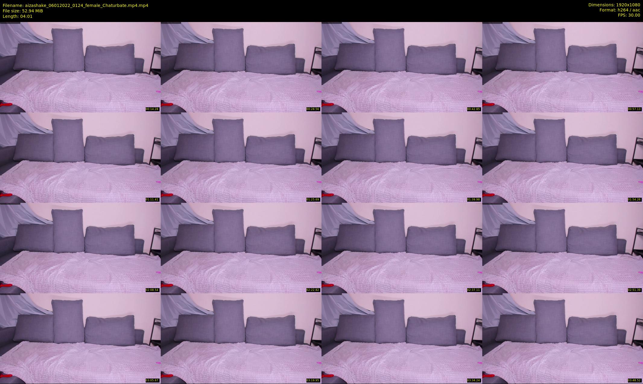 aizashake — 5 minute Chaturbate female cam show recording, 1080p, Jan 6, 2022