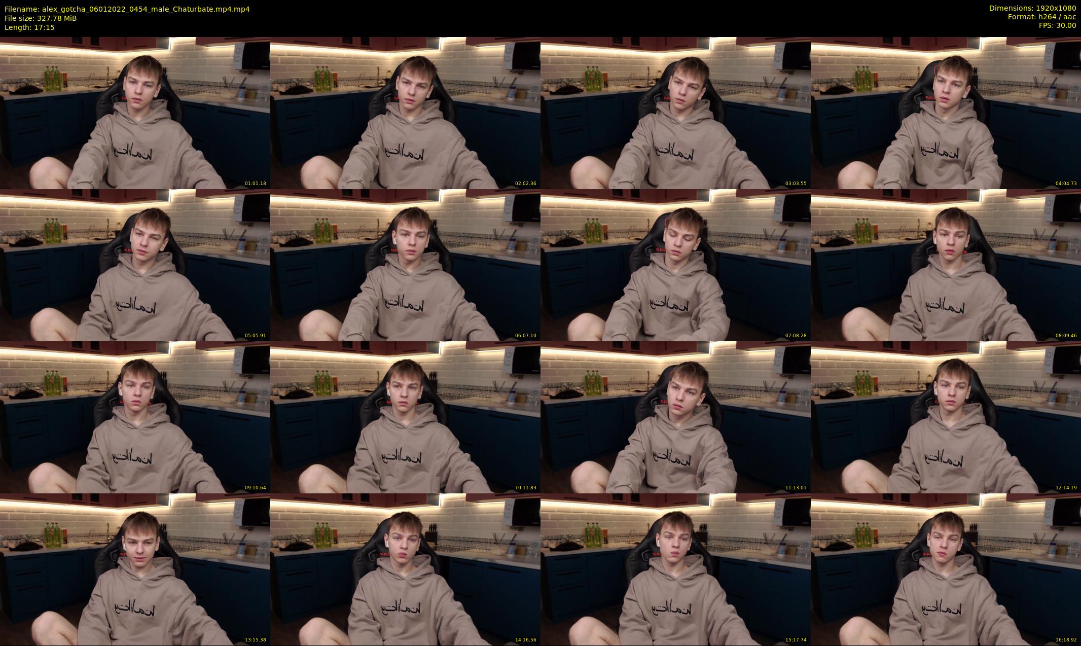 alex_gotcha — 18 minute Chaturbate male cam show recording, 1080p, Jan 6, 2022
