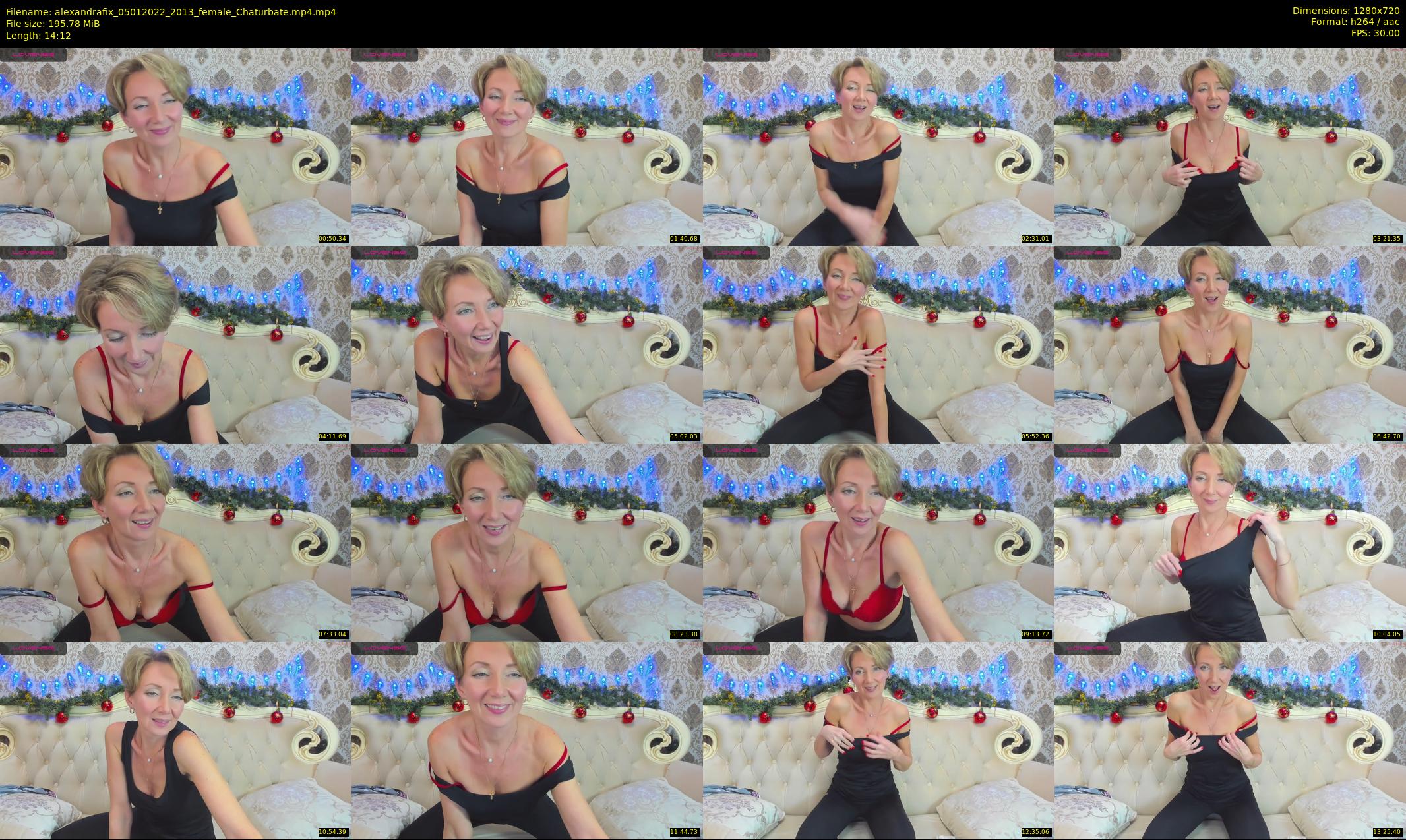alexandrafix — 15 minute Chaturbate female cam show recording, 720p, Jan 5, 2022