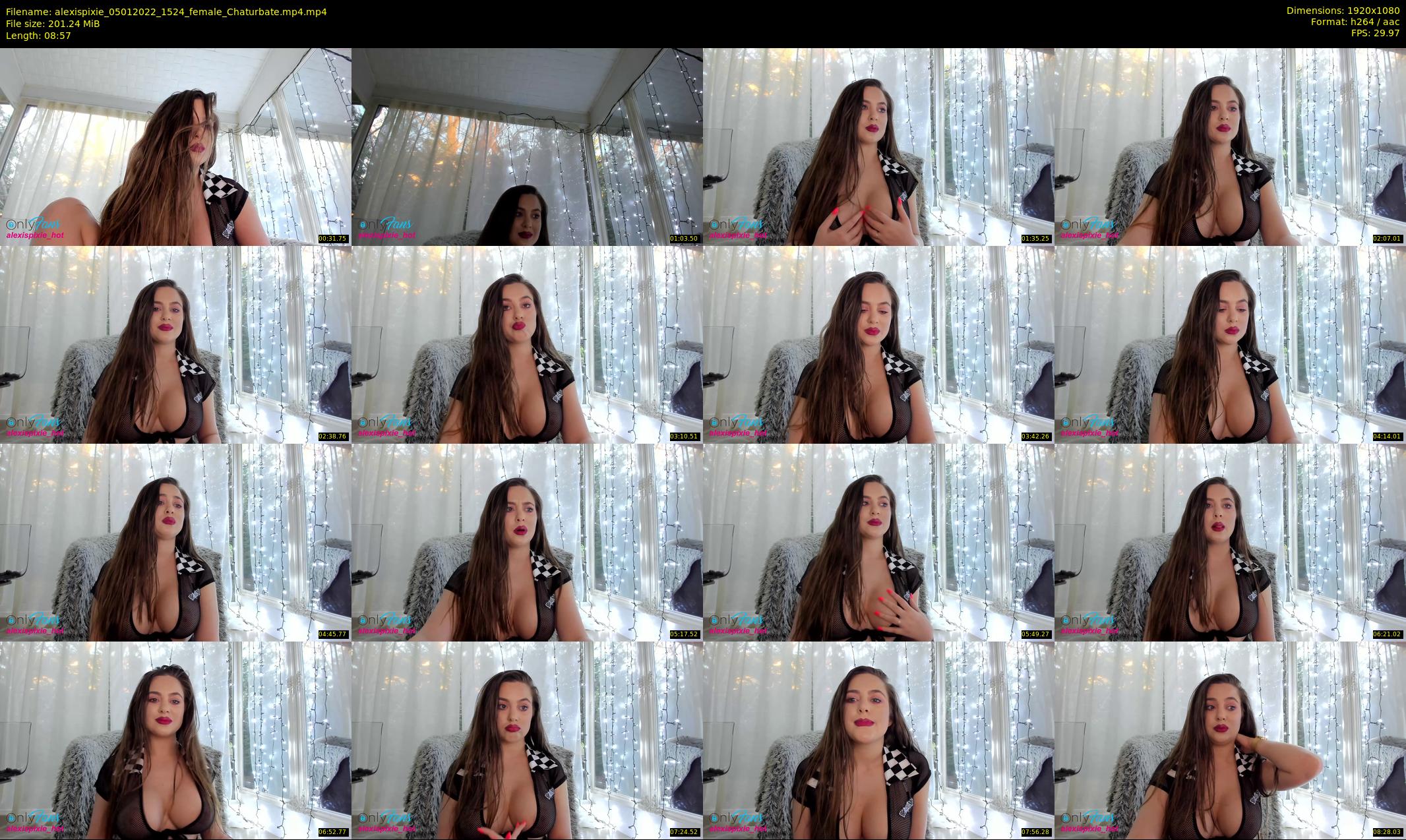 alexispixie — 9 minute Chaturbate female cam show recording, 1080p, Jan 5, 2022