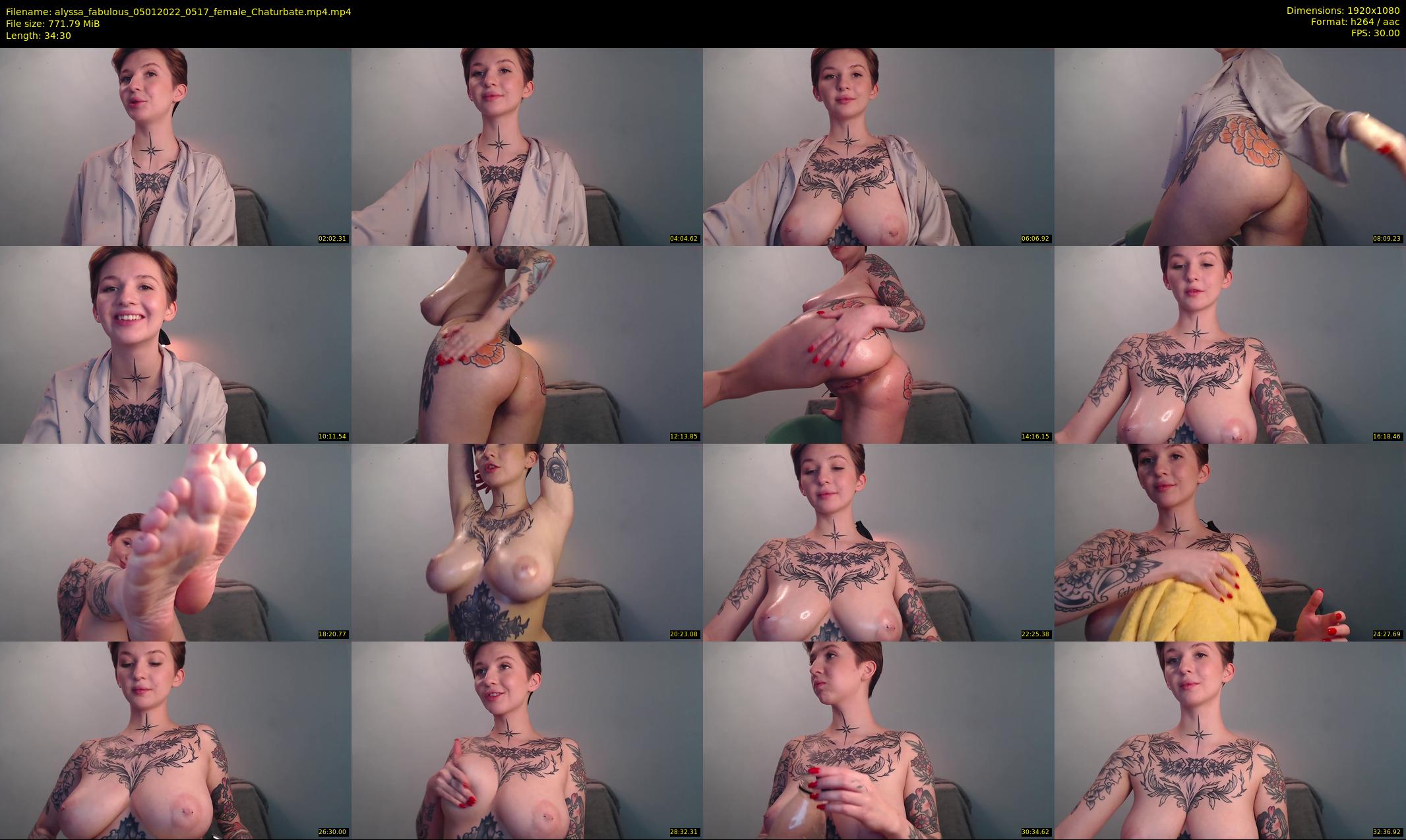 alyssa_fabulous — 35 minute Chaturbate female cam show recording, 1080p, Jan 5, 2022